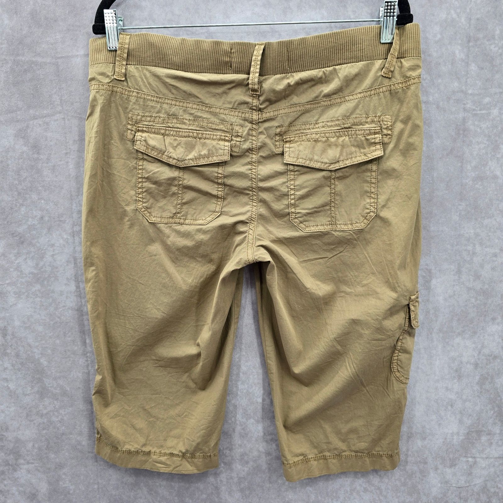 Sonoma Sonoma Tan Cargo Flat Front Bottoms Pants Shorts Cotton 8 Size 30" / US 8 / IT 44 - 2 Thumbnail