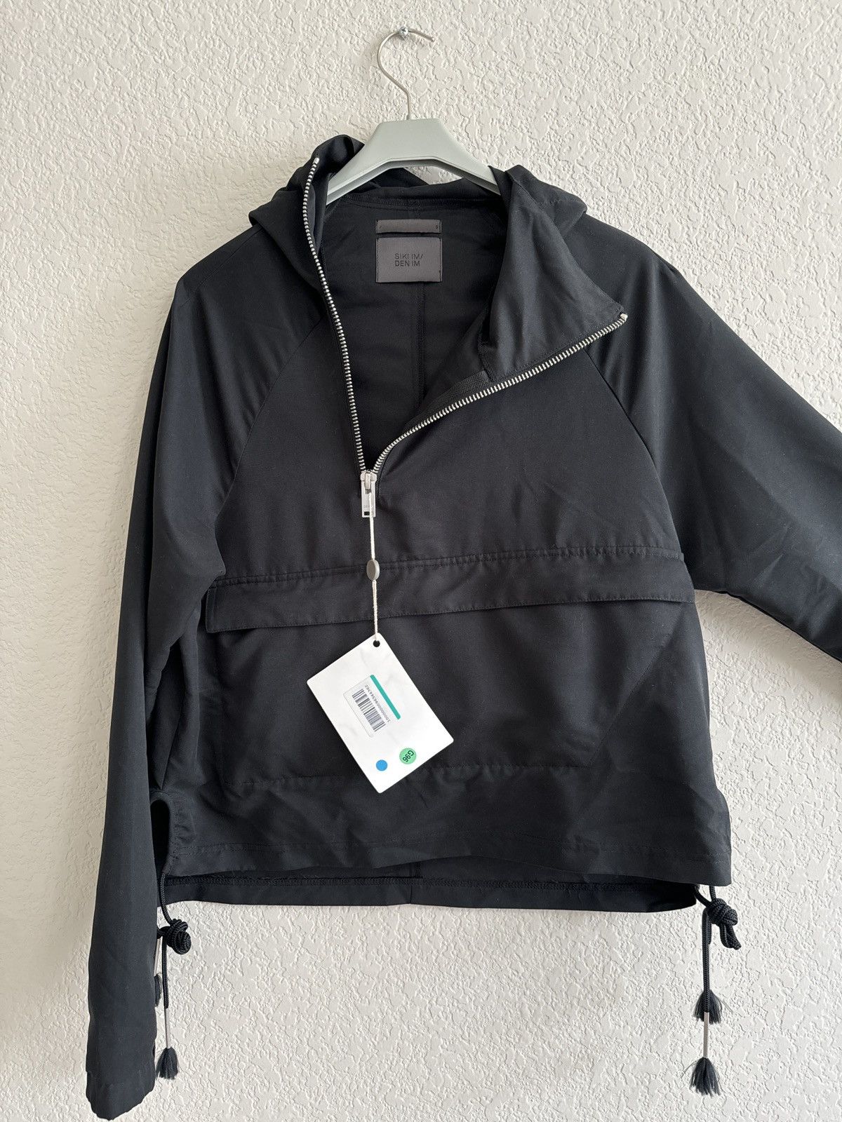 DEN IM by SIKI IM SIKI IM / DENIM Lightweight Packable Jacket w/ Hoodie Size S / US 4 / IT 40 - 4 Thumbnail