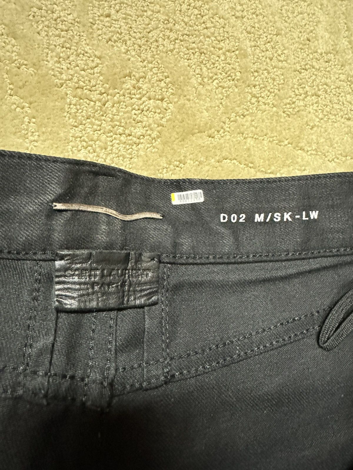 Saint Laurent Paris Saint Laurent SS15 Runway Western Black Jeans Size US 30 / EU 46 - 3 Thumbnail