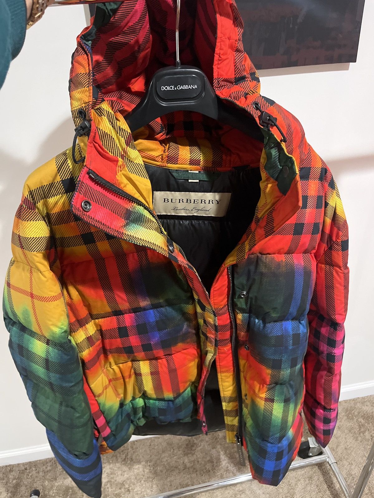 Burberry Burberry Down Jacket Multicolor Size US M / EU 48-50 / 2 - 3 Thumbnail