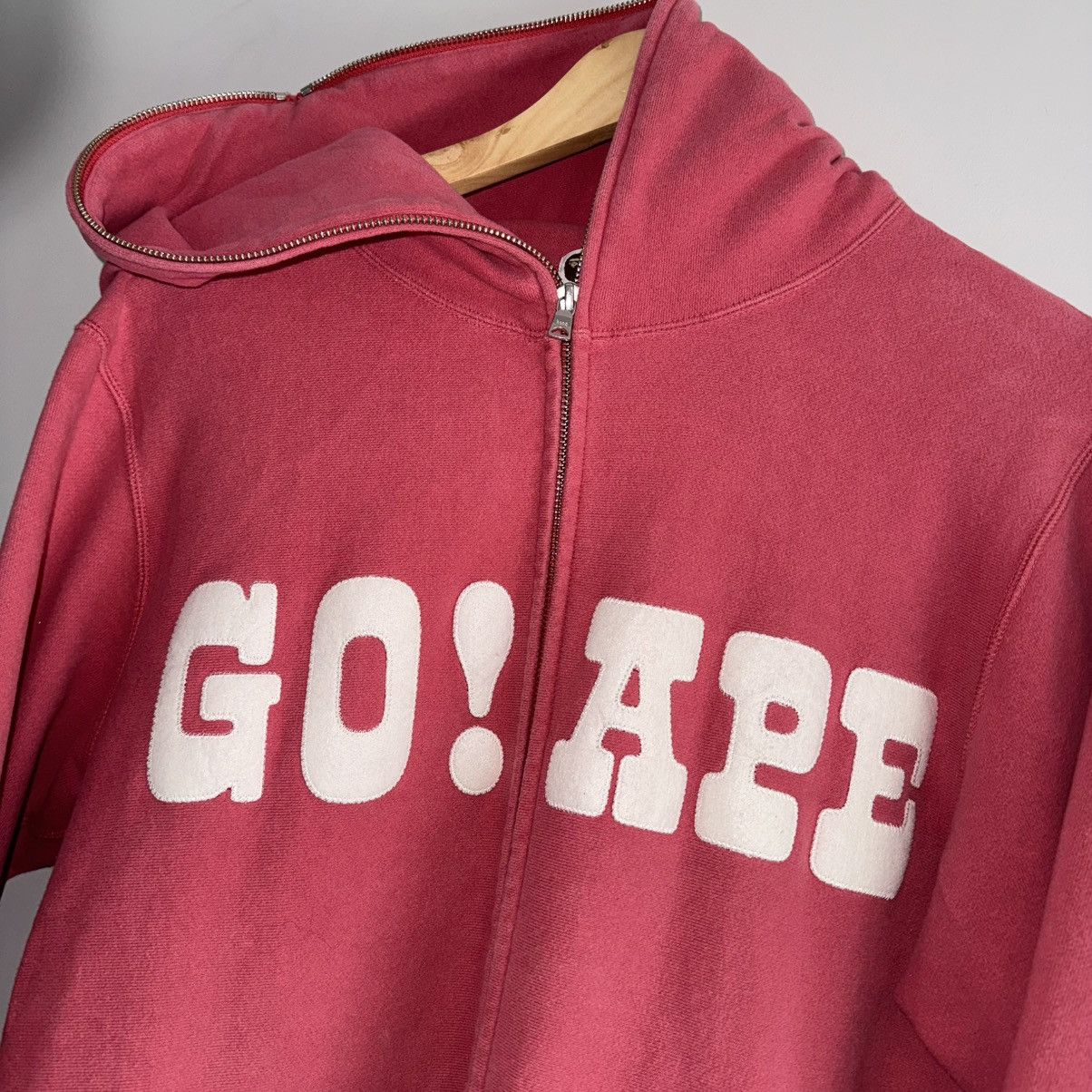 OG Go Ape! Full Zip Up Hoodie Sweater