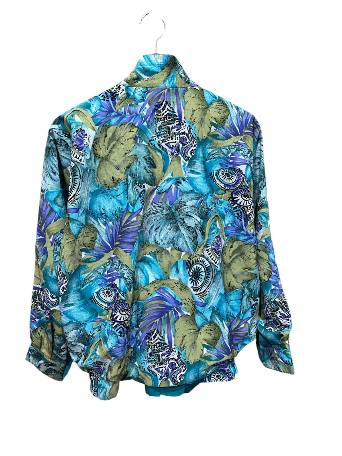 If Six Was Nine × Vintage VINTAGE ABSTRACT ALL OVER FLOWER JACKET Size US M / EU 48-50 / 2 - 2 Thumbnail