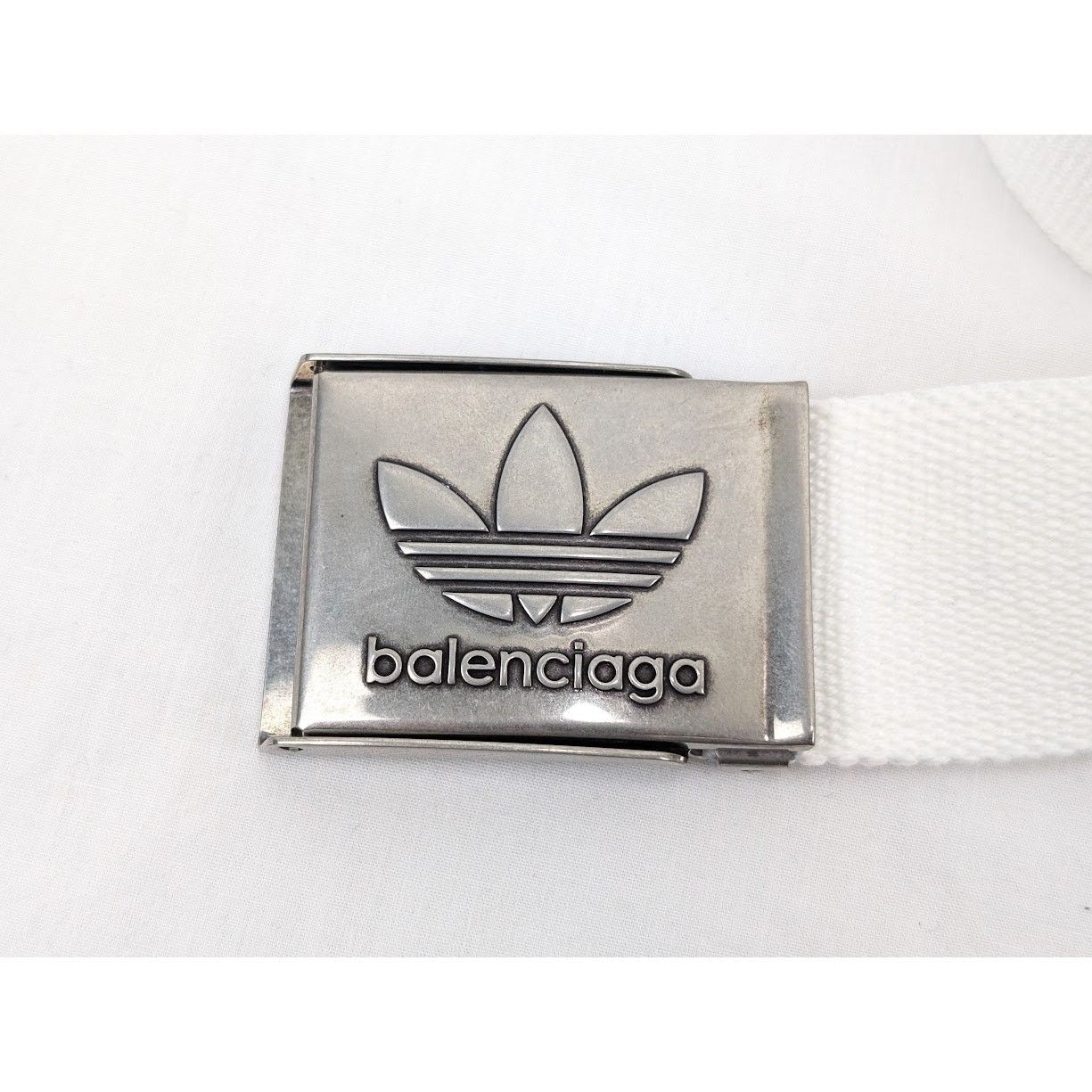 Balenciaga o1rshd1 Size: M / Skater Belt in White Size ONE SIZE - 4 Thumbnail
