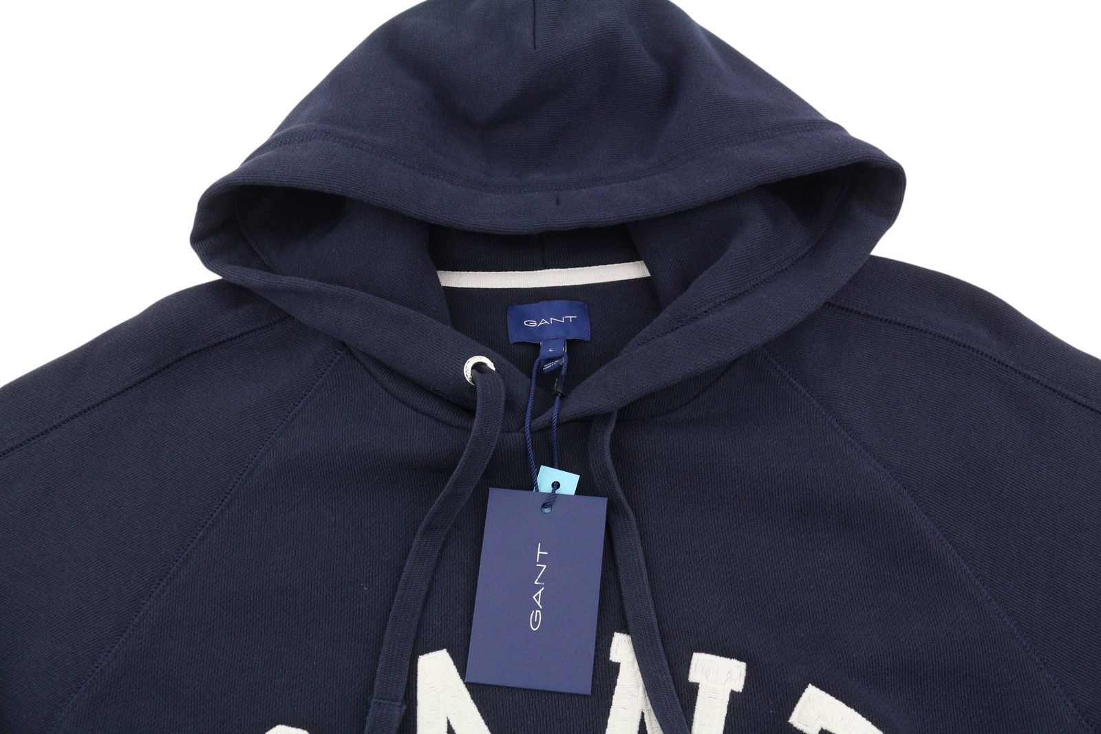 Gant COLLEGIATE SWEAT L Evening Blue Cotton Hoodie 87322 Size US L / EU 52-54 / 3 - 4 Thumbnail