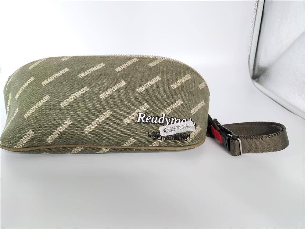 READYMADE READYMADE EMBROIDERED LOGO WAIST BAG GREEN OS Size ONE SIZE - 7 Thumbnail
