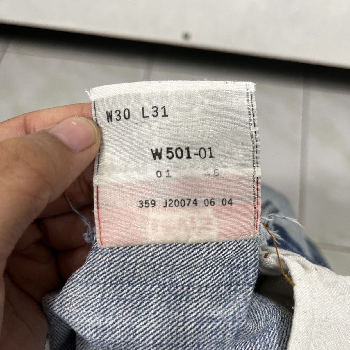Levi's Vintage Y2k Levis 501 Denim Jeans Size 30" / US 8 / IT 44 - 21 Thumbnail