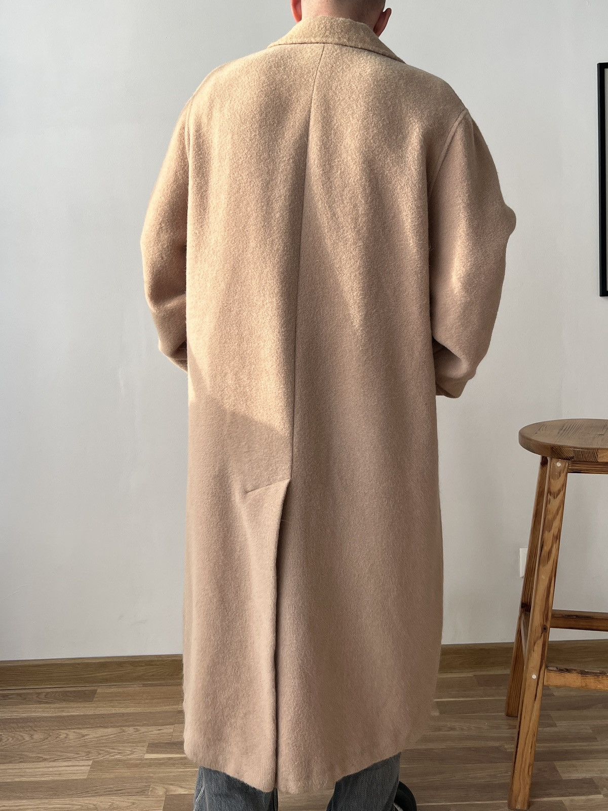 Bally Vintage BALLY Wool Beige Oversized Overcoat Size XL Size US XXL / EU 58 / 5 - 3 Thumbnail