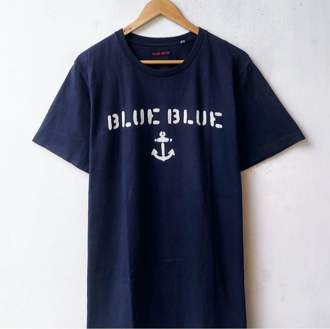 Blue Blue Japan × Japanese Brand × Vintage Blue blue Japan Tshirt Size US M / EU 48-50 / 2 - 2 Thumbnail