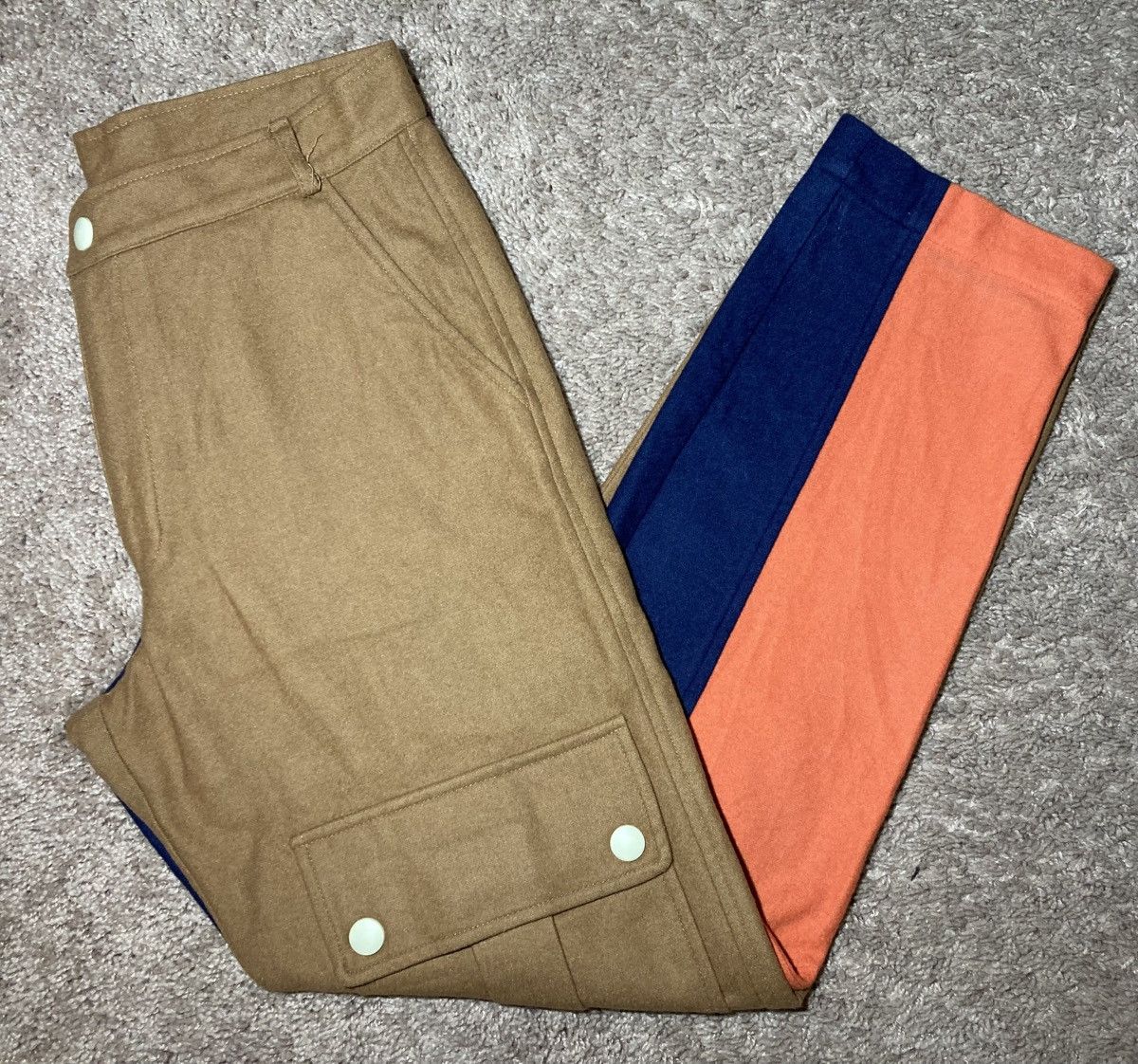 W&LT AW96 Walter Van Beirendonck W&LT Stripe Wool Pants 90s 1996 Size US 30 / EU 46 - 1 Thumbnail