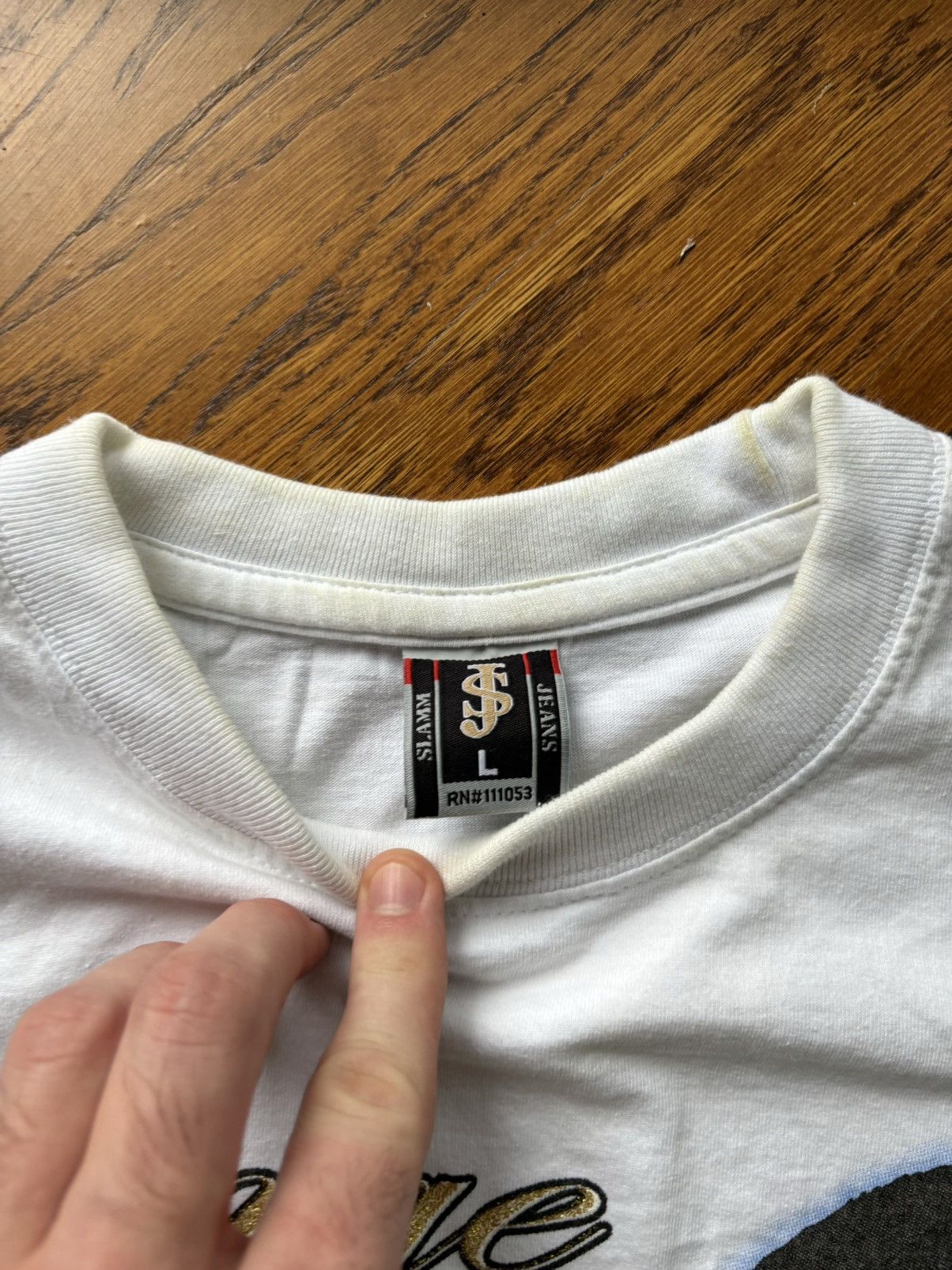 Rap Tees × Vintage 2000s Barack Obama Tee Vintage Election Bling Pen Pixel Size US L / EU 52-54 / 3 - 6 Thumbnail