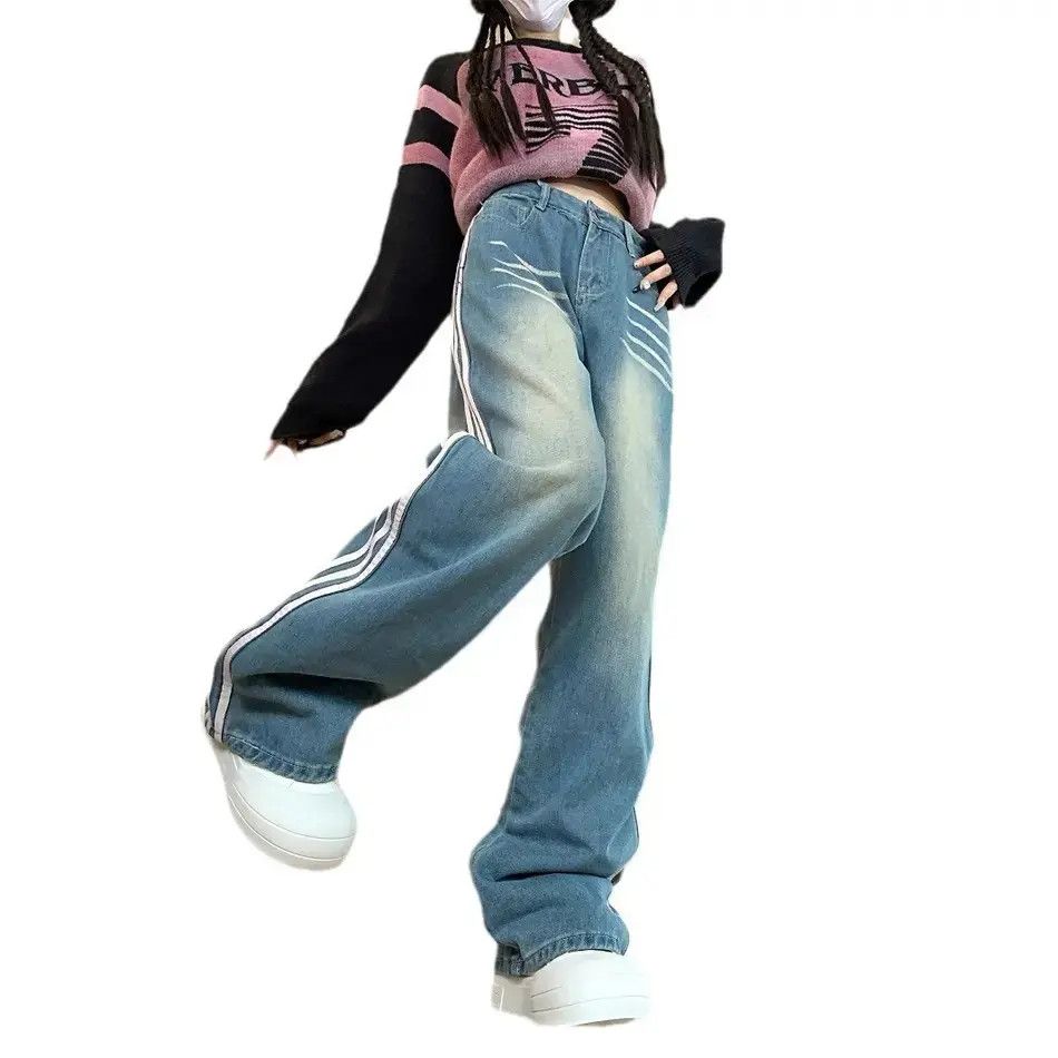 Japanese Brand Loose wide leg jeans Size US 30 / EU 46 - 5 Thumbnail