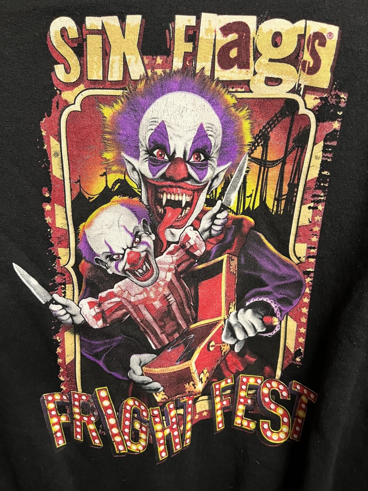 Other Six Flags Fright Fest Crewneck Sweatshirt - M Size US M / EU 48-50 / 2 - 3 Thumbnail