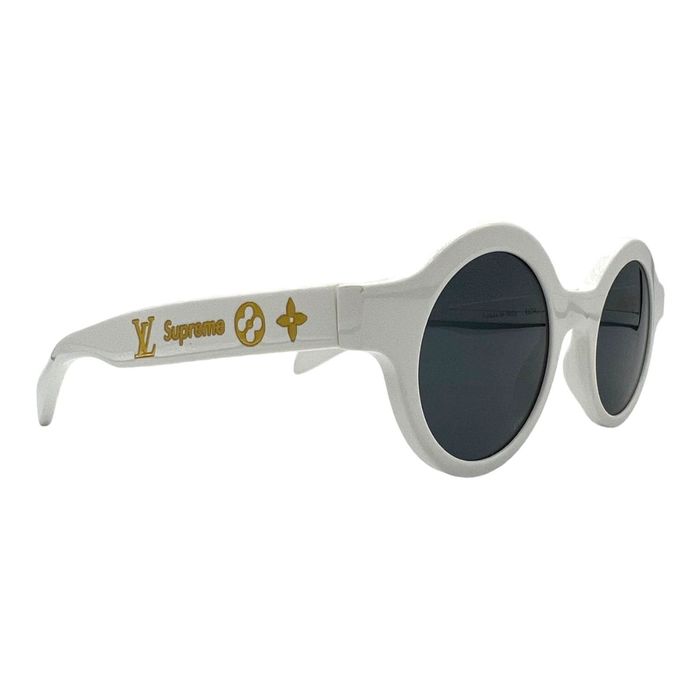 Supreme x louis vuitton downtown hot sale sunglasses white