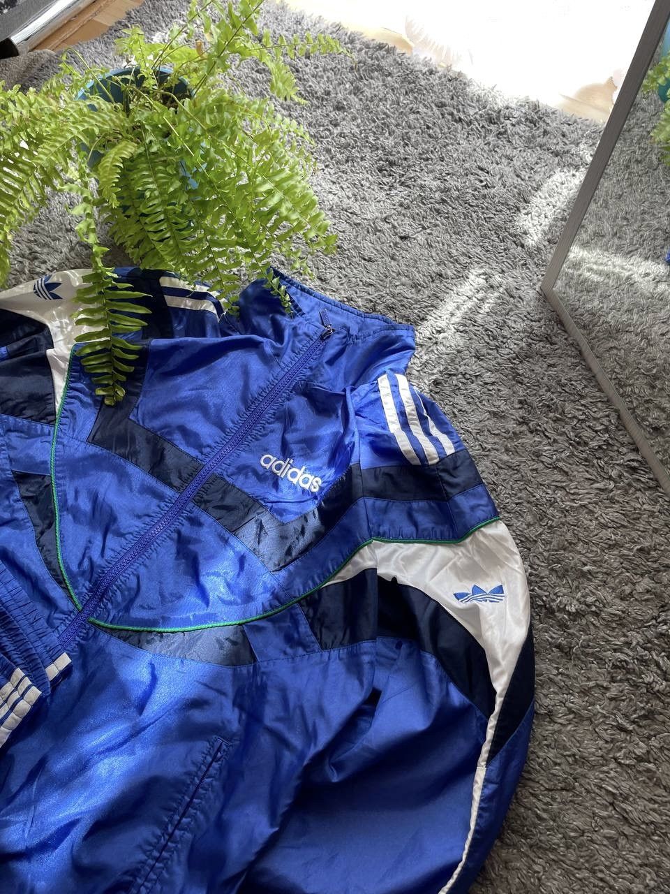 Adidas × Vintage 90s Adidas Suit Vintage Streetwear Logo Rare Neylon Oversize Size US M / EU 48-50 / 2 - 4 Thumbnail