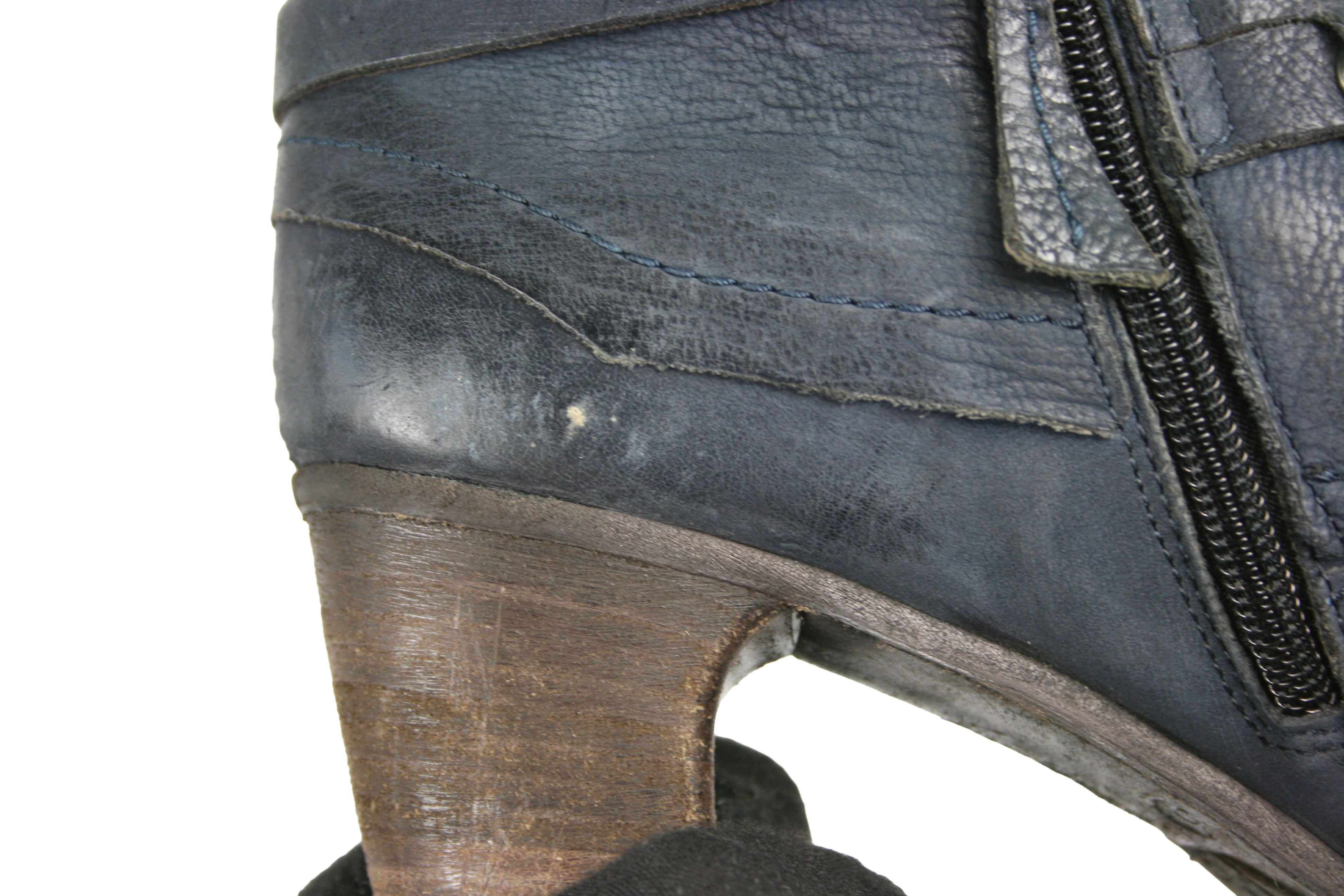 A.S.98 00S Airstep Grunge Rockstuds Avant Garde Boots Vintage Size US 9 / IT 39 - 6 Thumbnail