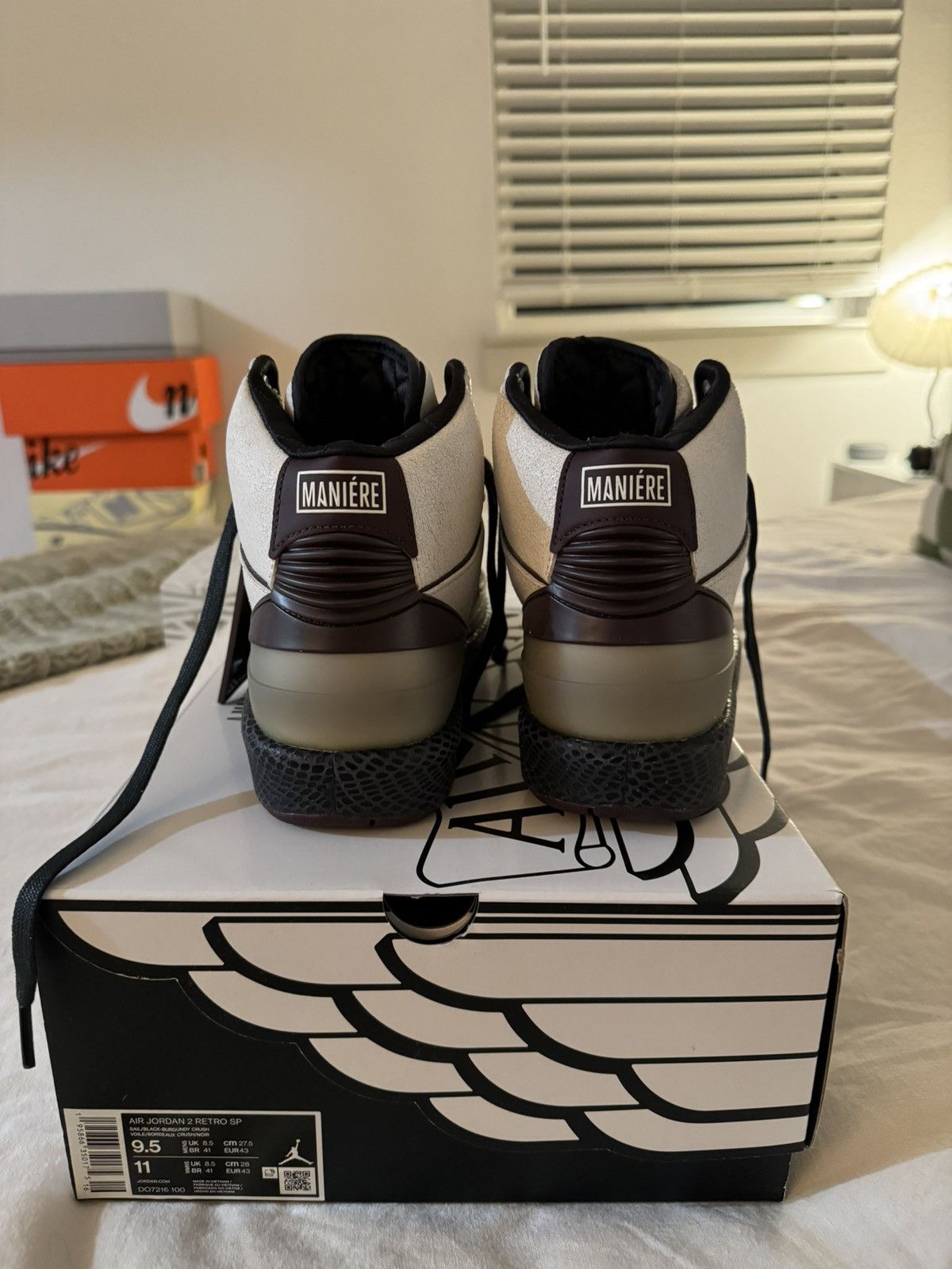 Jordan Brand A Ma Maniere x Air Jordan 2 Retro SP ‘Airness’ Size US 9.5 / EU 42-43 - 5 Thumbnail