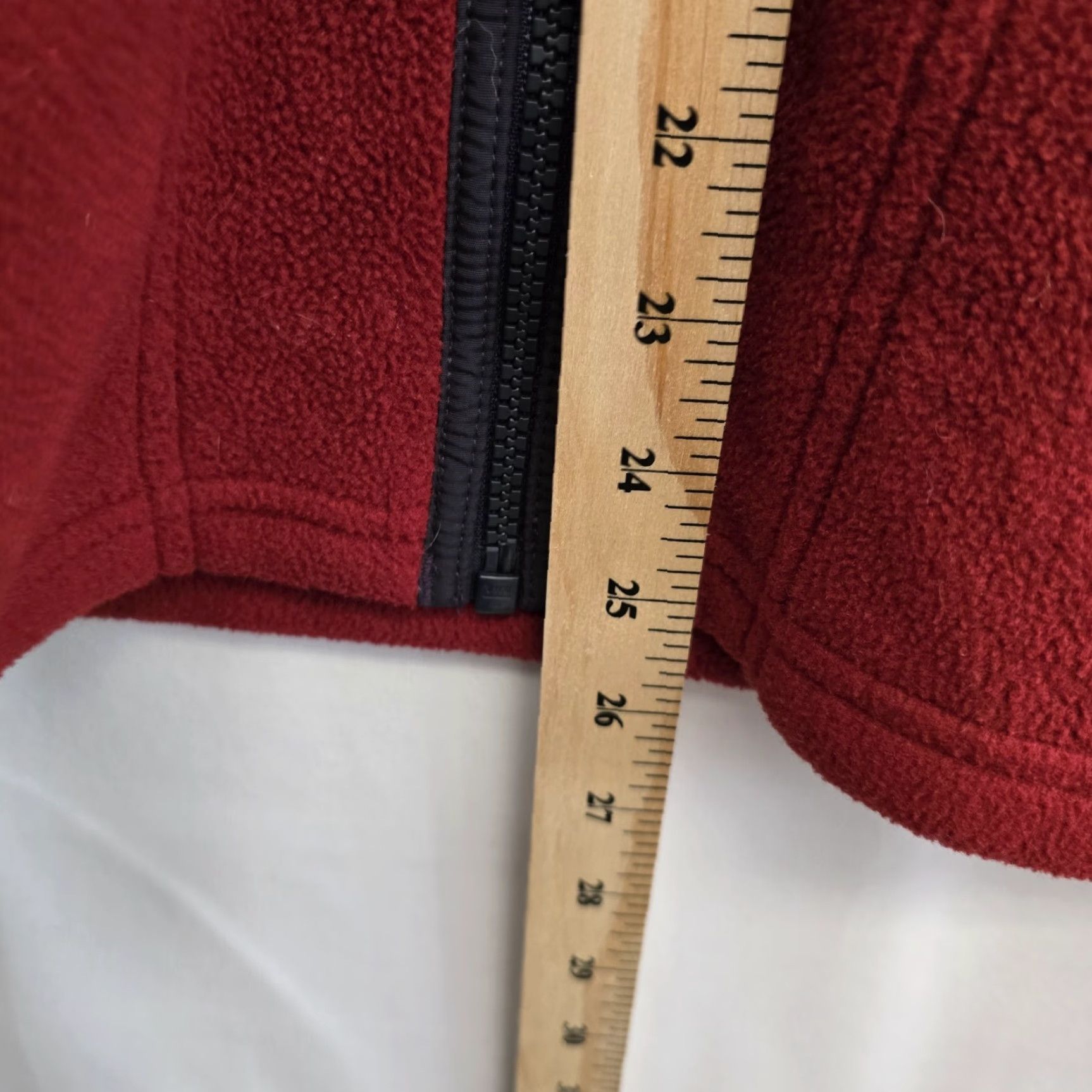Patagonia VINTAGE Patagonia Synchilla Karstens Fleece Jacket Full Zip Mens Small Red Size US S / EU 44-46 / 1 - 4 Thumbnail