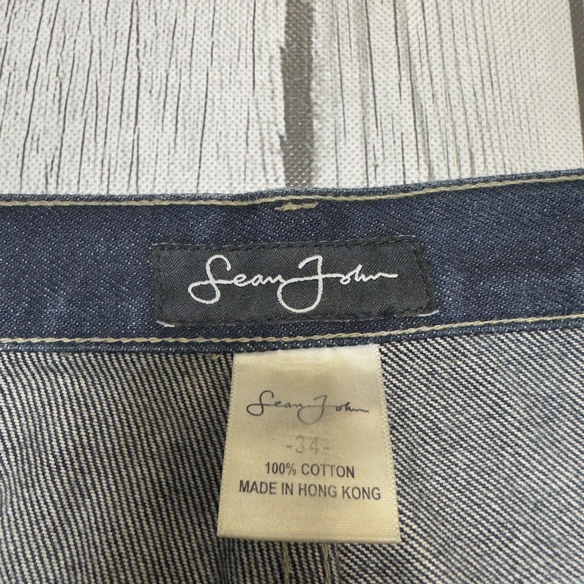 Sean John × Vintage Vintage Sean John jean shorts Size US 34 / EU 50 - 5 Thumbnail