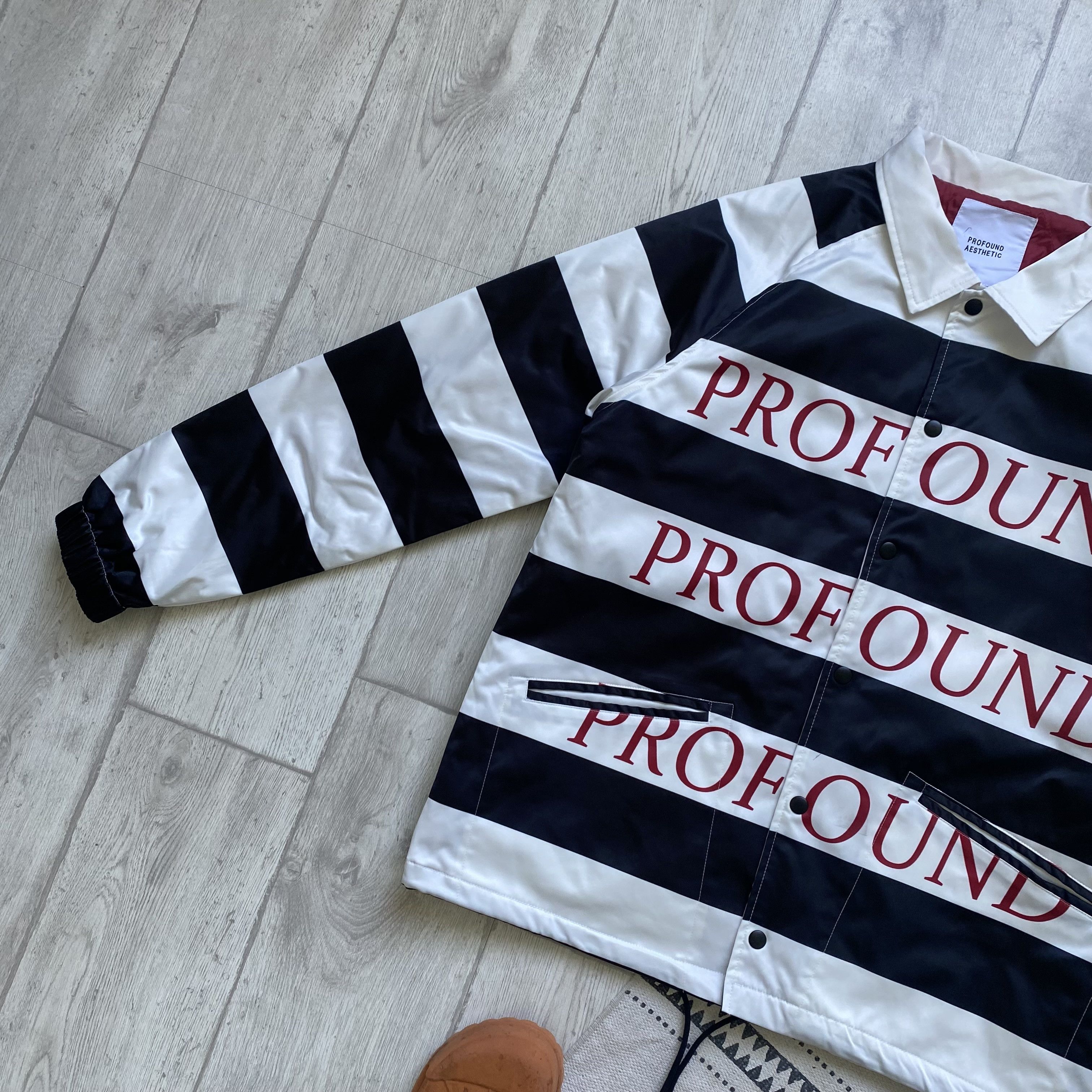 Profound Aesthetic Profound Aesthetic jacket Coach stripped Size US L / EU 52-54 / 3 - 6 Thumbnail