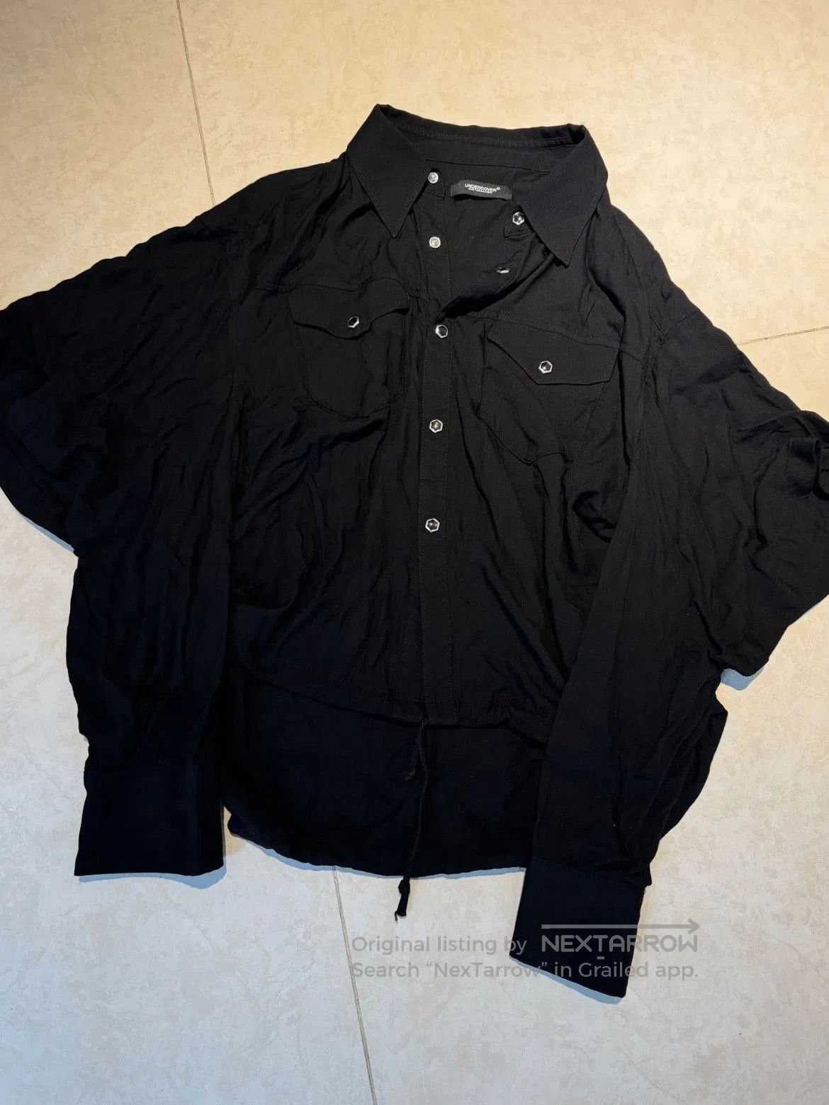 Undercover Sz 2 Undercover Double Sleeves Shirt Jacket. Size US M / EU 48-50 / 2 - 1 Thumbnail