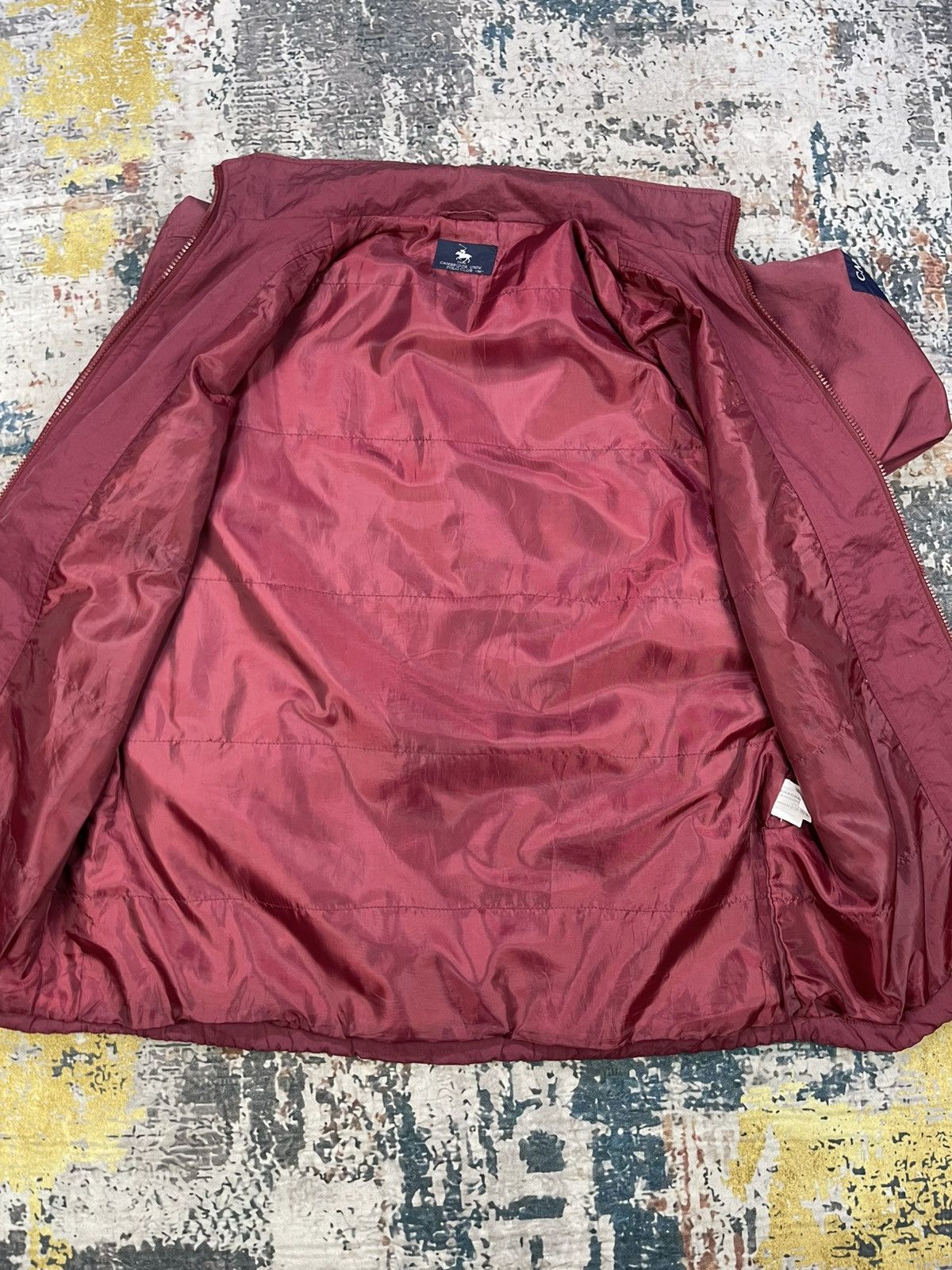 Polo Ralph Lauren Vtg Cambridge Univ. Polo Club Nylon Zipper Jacket Size US M / EU 48-50 / 2 - 9 Thumbnail