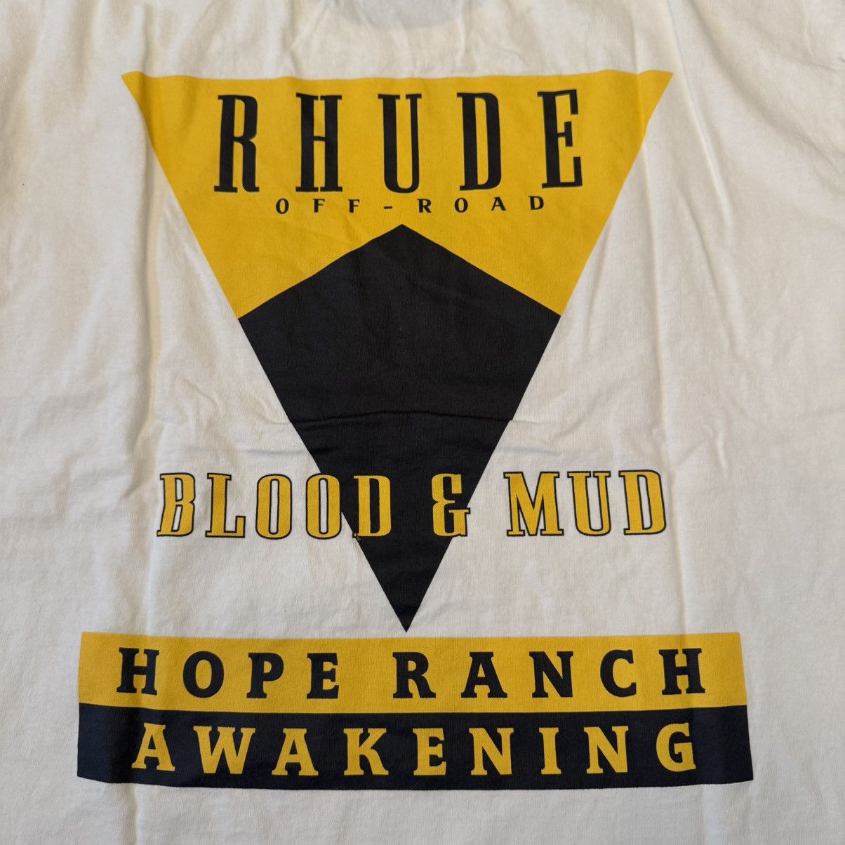 Rhude Rhude Blood And Mud Off-Road T-Shirt Size US L / EU 52-54 / 3 - 7 Thumbnail