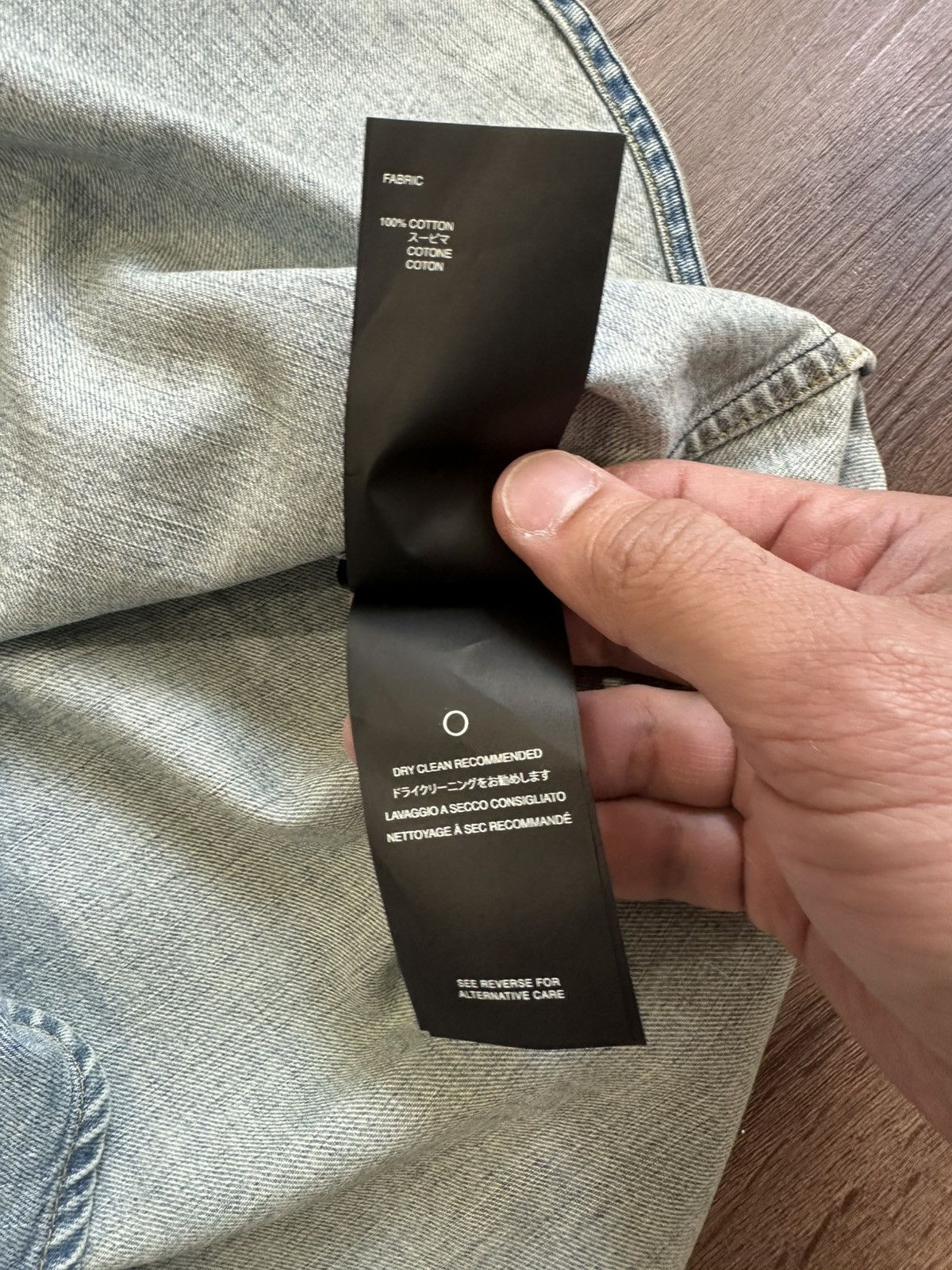 Fear of God Fear of God Eternal Denim Shirt Size US M / EU 48-50 / 2 - 6 Thumbnail