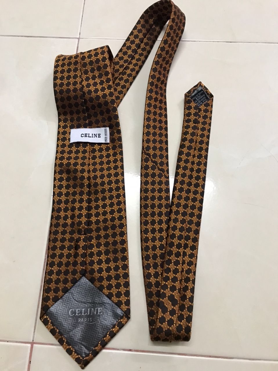 Celine HERMES AND CELINE VINTAGE TIE Size ONE SIZE - 10 Thumbnail