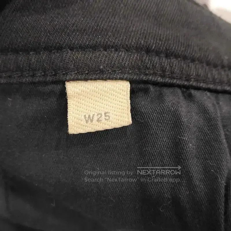 Burberry Burberry Black Cotton Women's Denim Pants. Size 22" - 4 Thumbnail