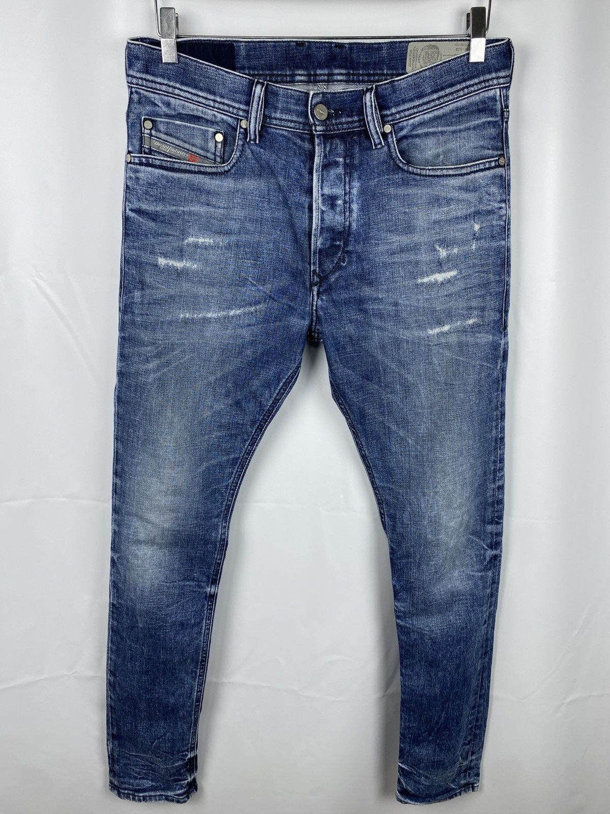 Diesel Diesel Tapphar Jeans Men Distressed Slim size 30 x 32 Size US 30 / EU 46 - 1 Thumbnail