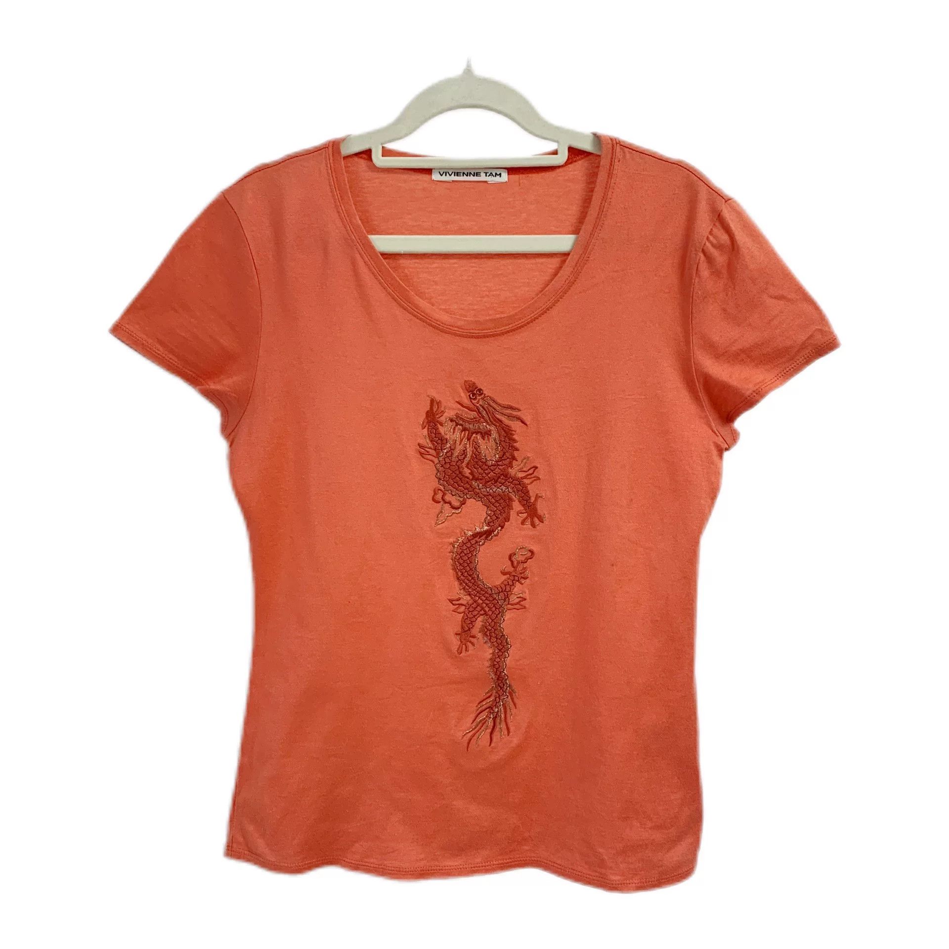 Vivienne Tam Vivienne Tam Embroidered T-Shirt Size M / US 6-8 / IT 42-44 - 1 Thumbnail