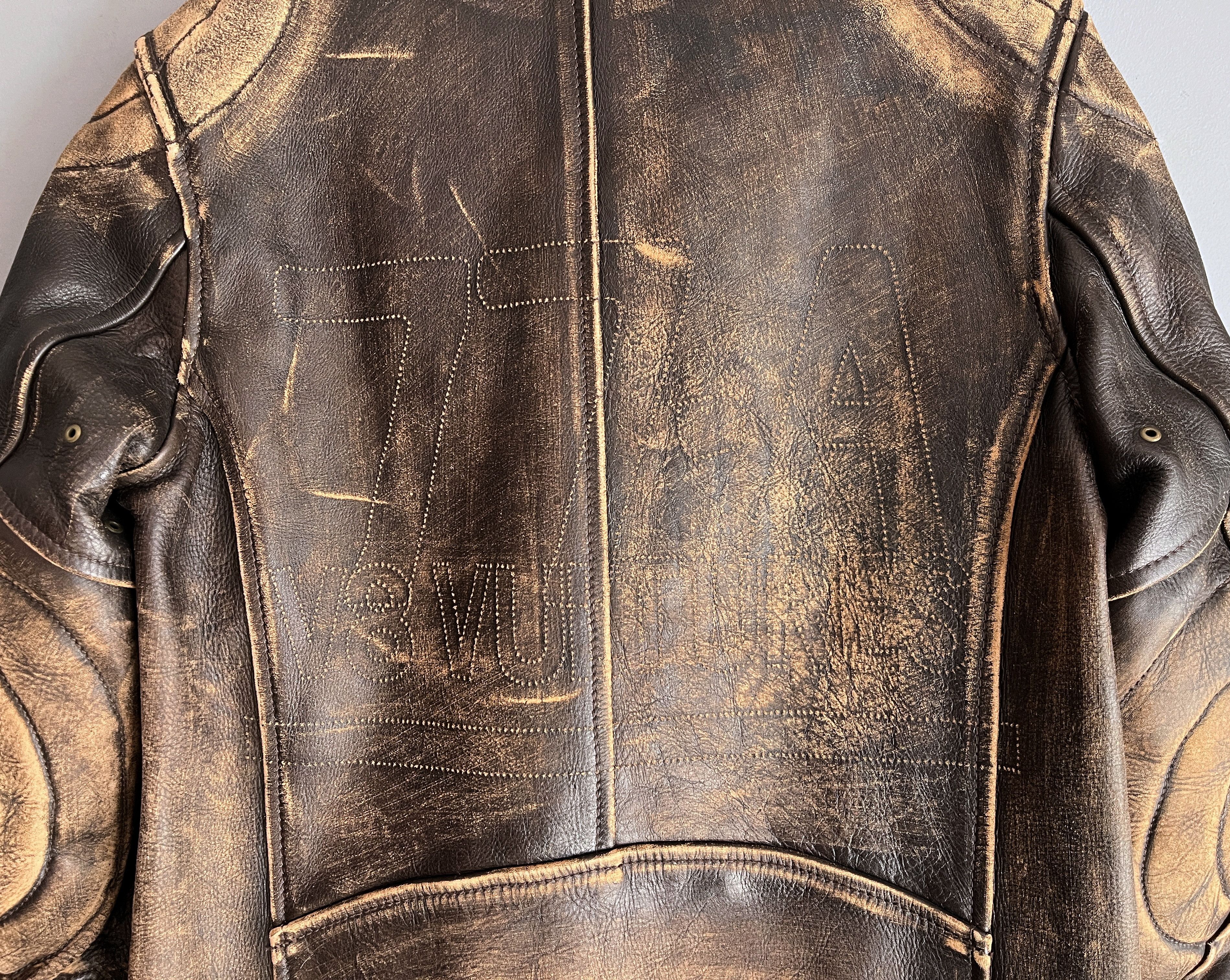 Levi's Levi's Motorcycle Leather Jacket Vultures V8 Bonnieville Size US S / EU 44-46 / 1 - 13 Thumbnail