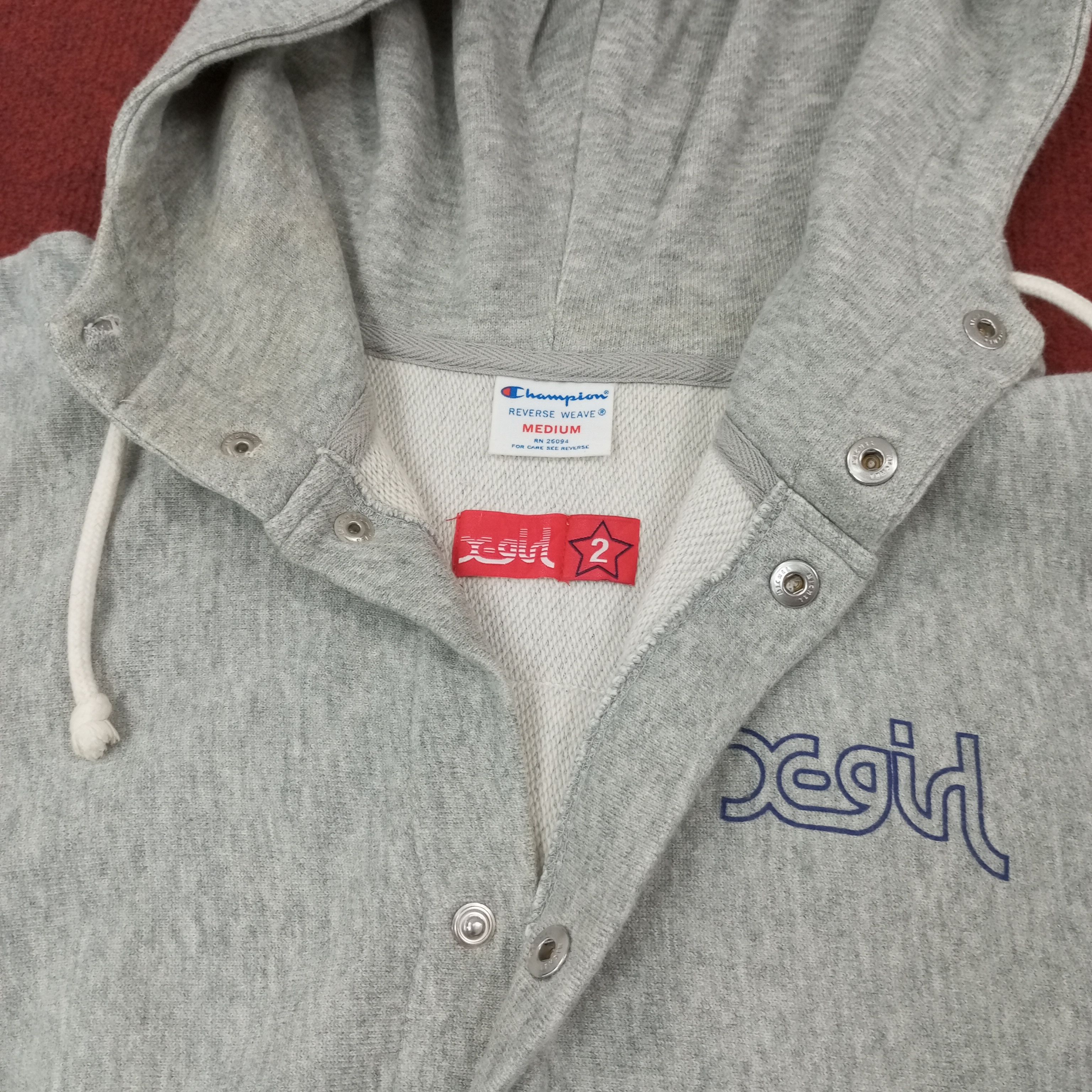 Champion × Vintage Champion x X-Girl Athletics Jacket Hoodies c218n21 Size US S / EU 44-46 / 1 - 6 Thumbnail