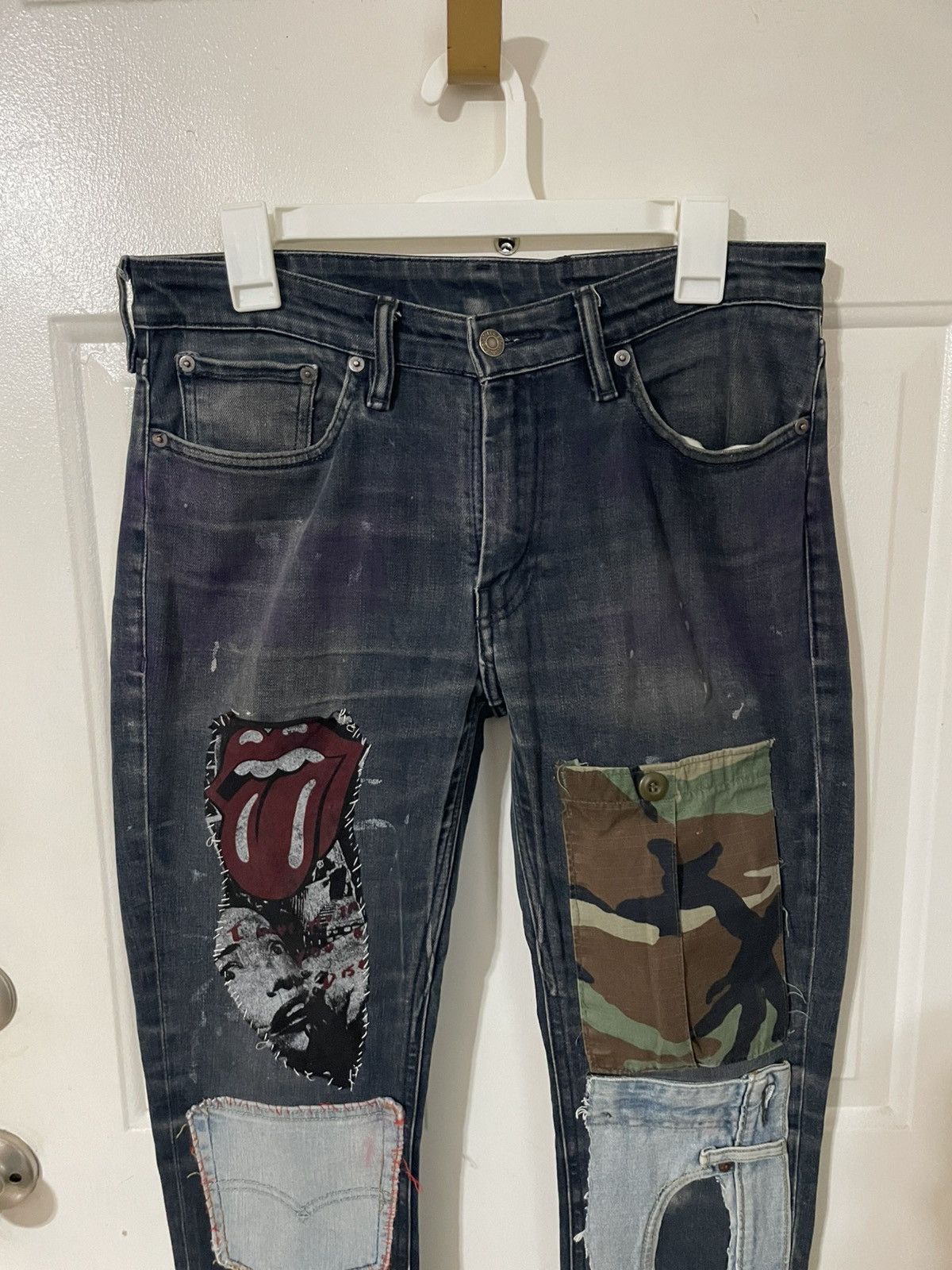 Levi's Daperdashery x Levi’s 511 custom made denim jeans Size US 32 / EU 48 - 5 Thumbnail