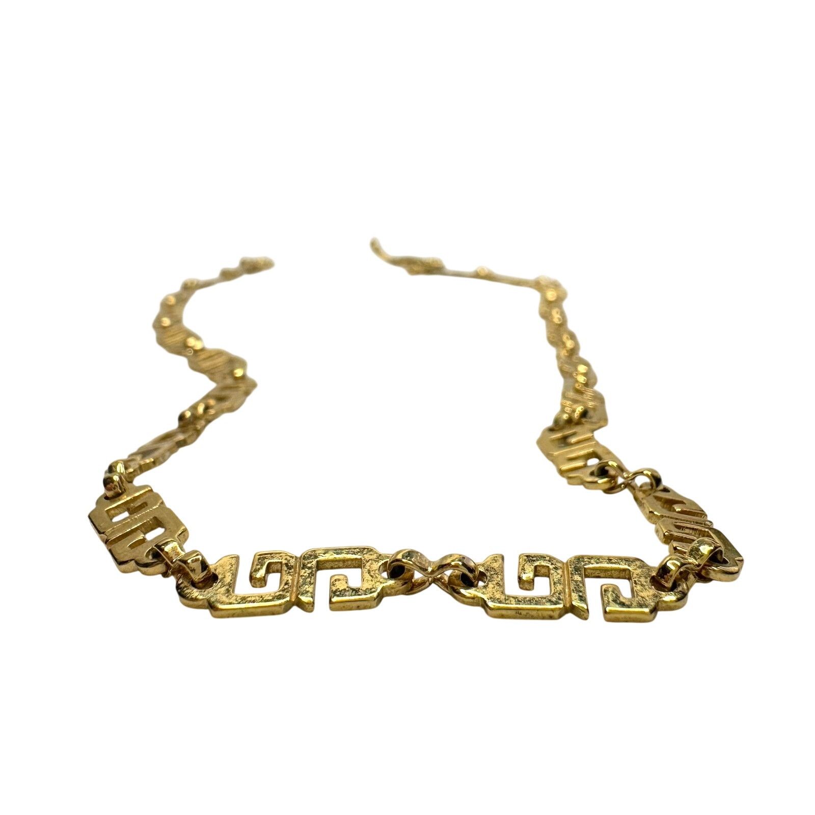 Givenchy Givenchy Gold-Plate GG Necklace - 15" - Vintage Size ONE SIZE - 10 Thumbnail