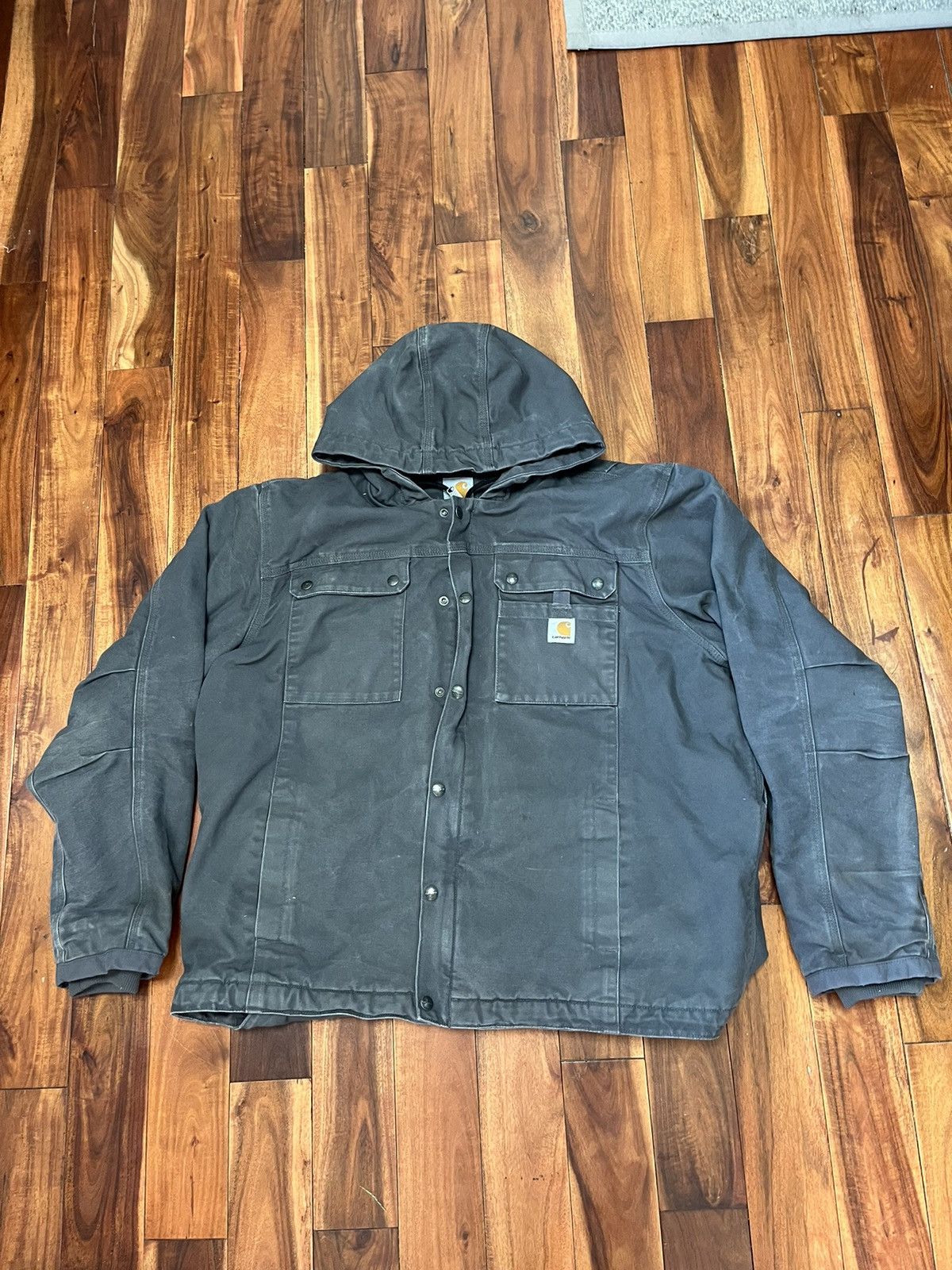 image of Carhartt Jacket in Grey, Men's (Size XL)