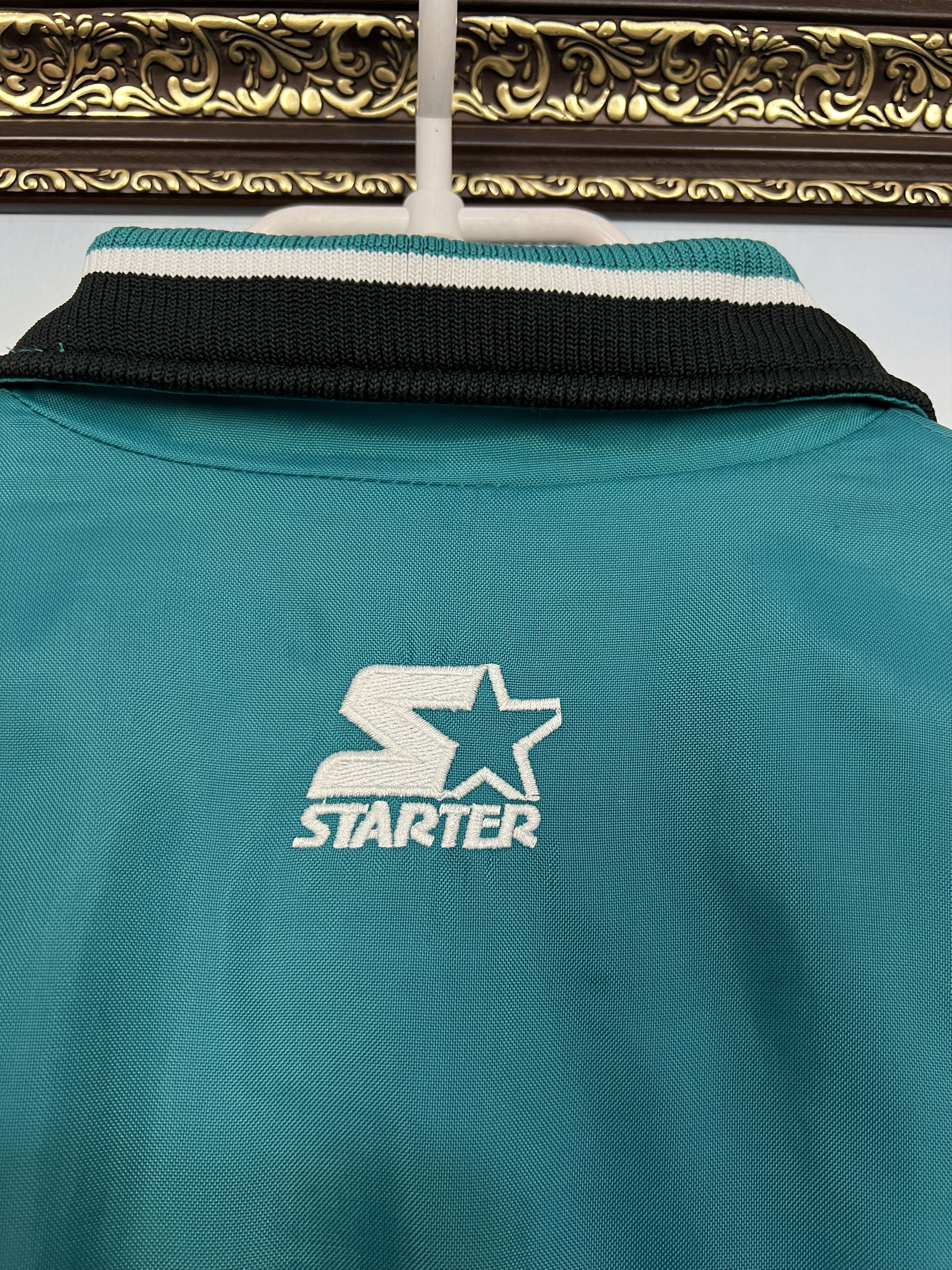 Starter Vintage Starter NFL Miami Dolphins Blue Jacket Mens Bomber Size US M / EU 48-50 / 2 - 13 Thumbnail