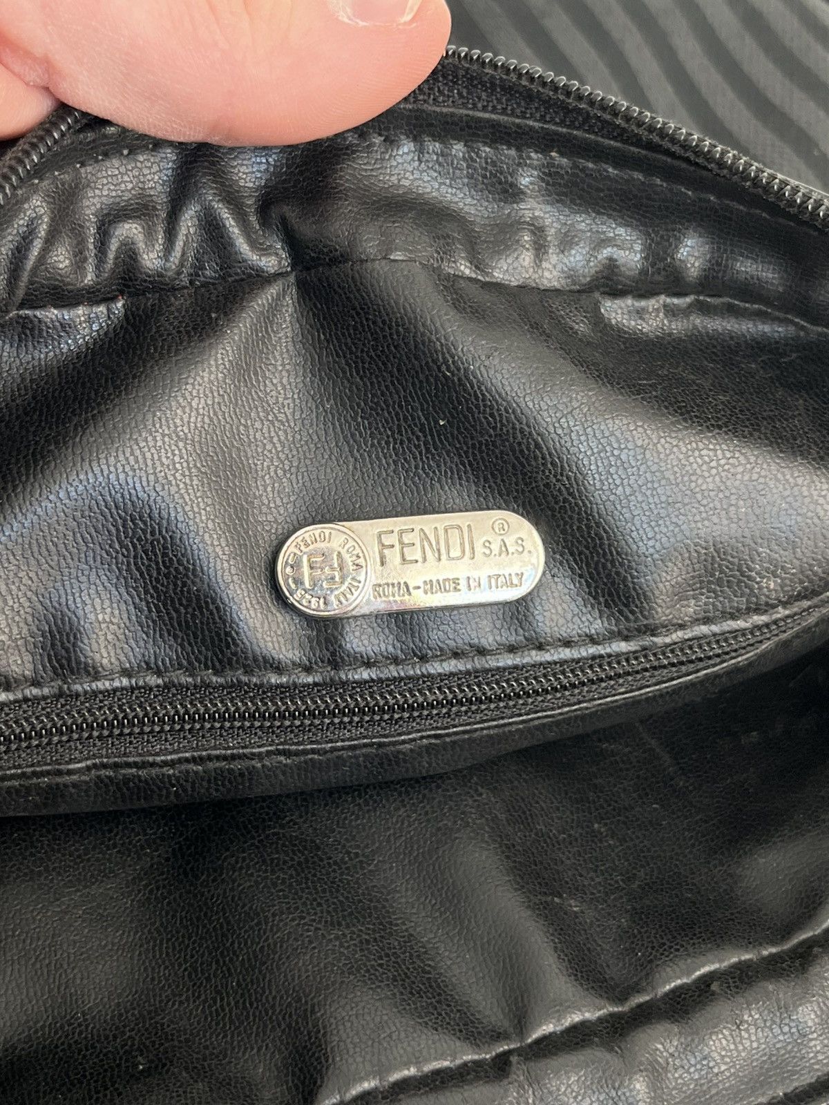 Fendi Vintage Fendi 90s striped crossbody bag Size ONE SIZE - 19 Thumbnail