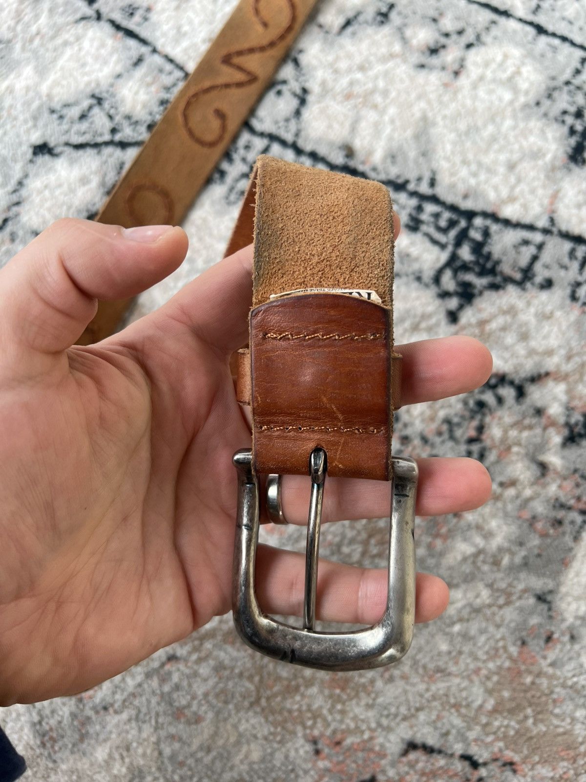 Replay Replay Leather Belt Size ONE SIZE - 6 Thumbnail