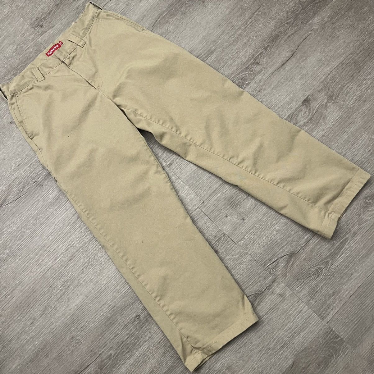 Supreme SUPREME 25FW Leopard Chino Pants Beige Size 34 | Grailed