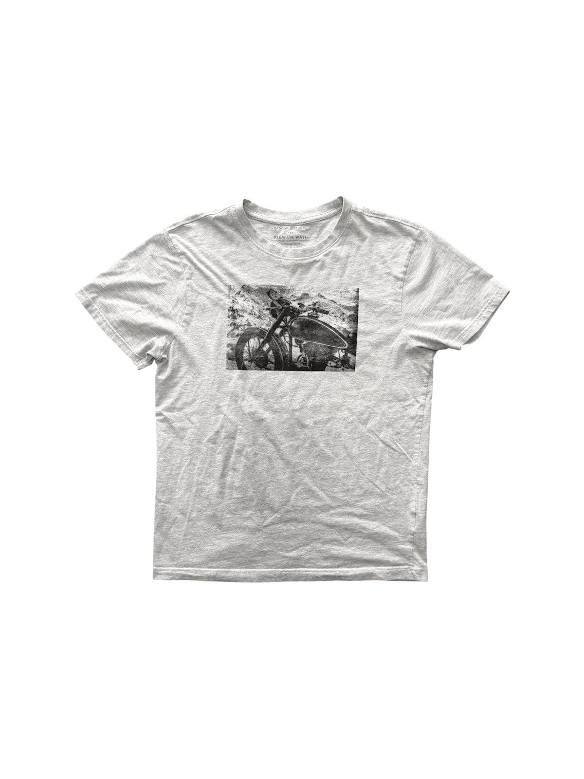 Banana Republic Banana Republic Graphic Motorcycle Tee Size US S / EU 44-46 / 1 - 1 Thumbnail