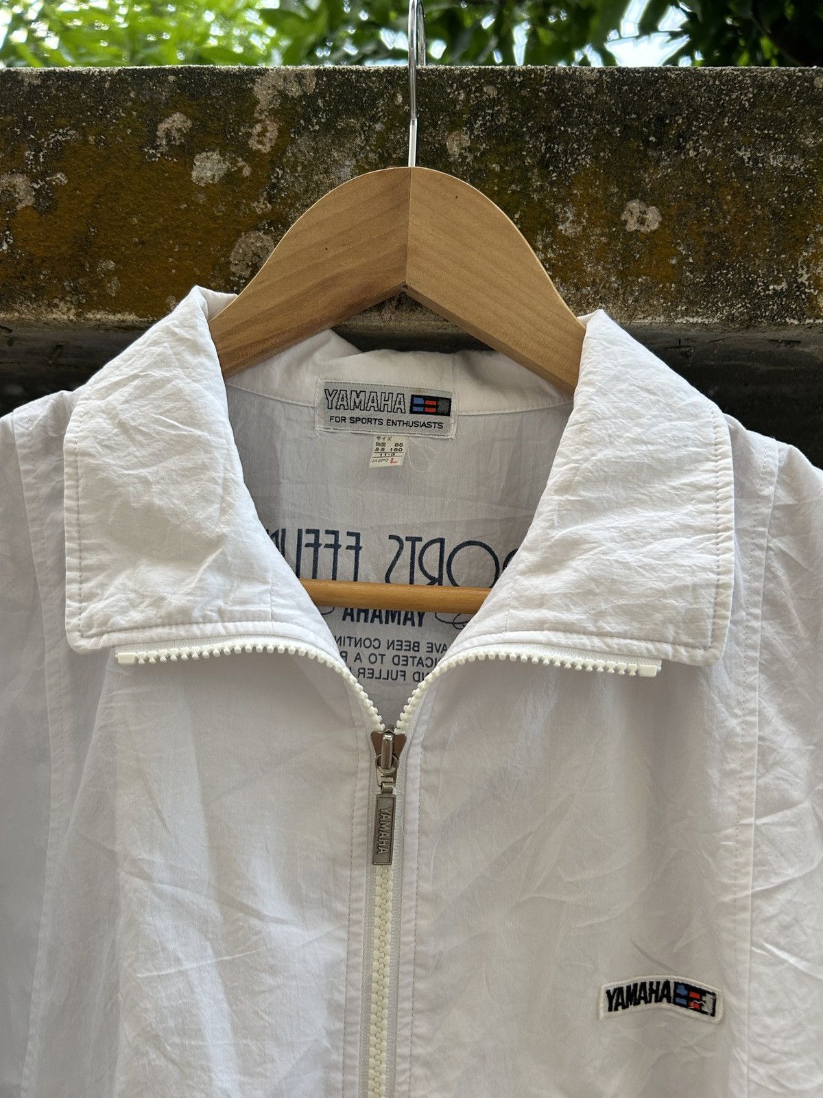 Vintage × Yamaha Vintage Yamaha jacket White Size US S / EU 44-46 / 1 - 3 Thumbnail