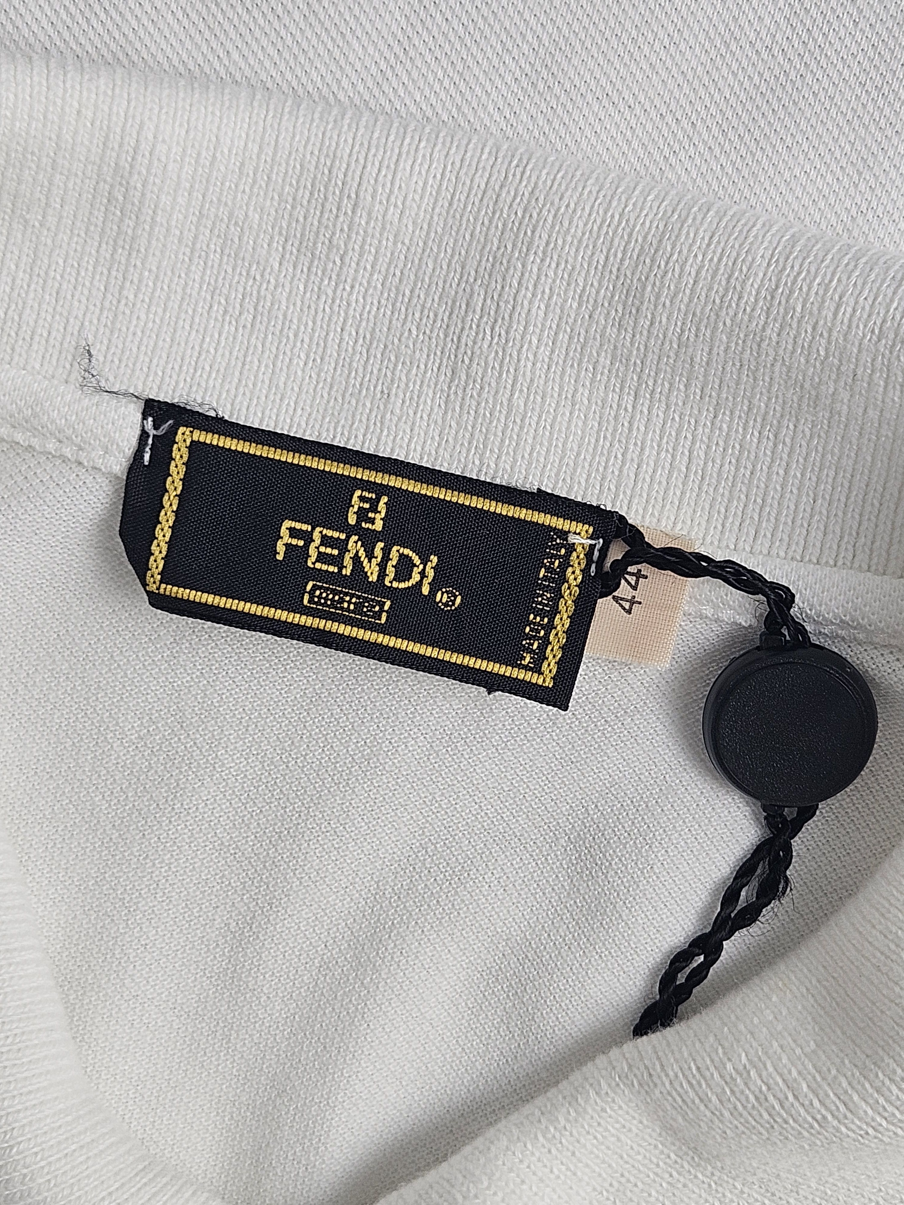 Fendi Vintage Fendi Tank top sleeveless polo shirt Size US M / EU 48-50 / 2 - 4 Thumbnail