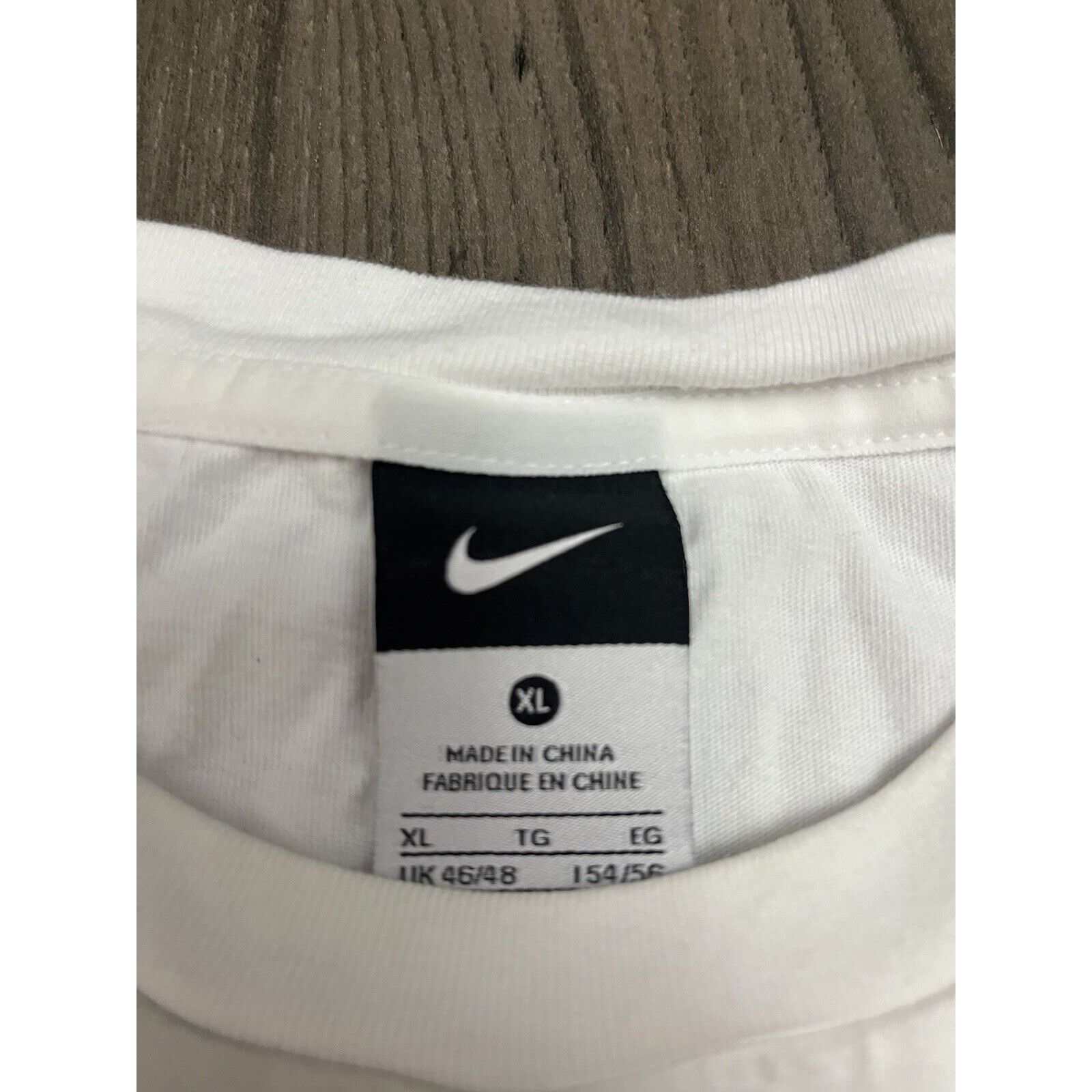 Nike Nike US Soccer Shirt Mens XL White Gray - Pin Hole Size US XL / EU 56 / 4 - 5 Thumbnail