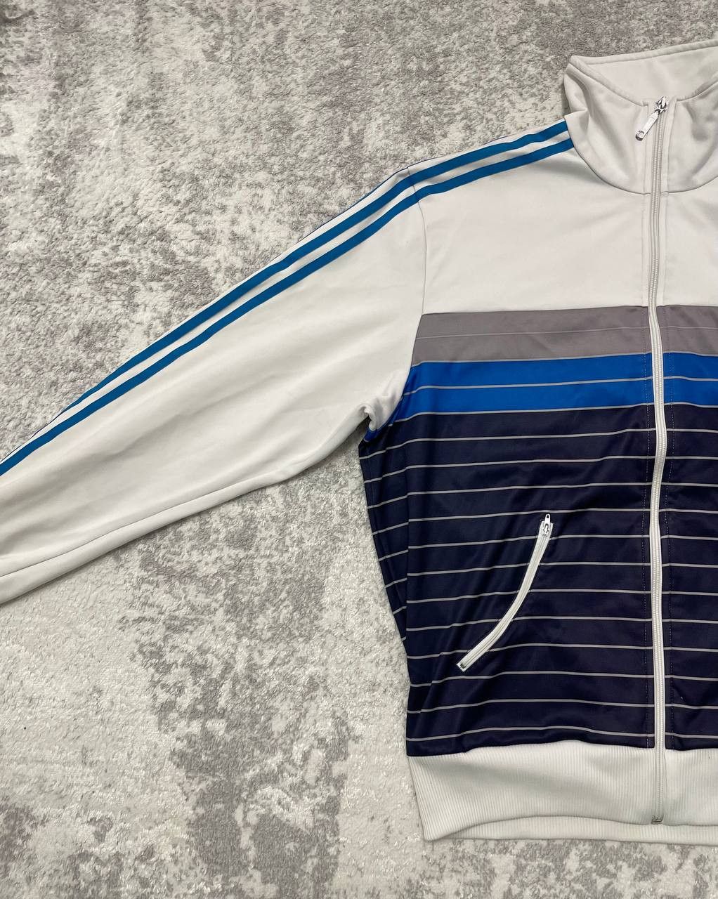 Adidas Adidas Originals Track Jacket Vintage Full Zip Sport Size US XL / EU 56 / 4 - 2 Thumbnail