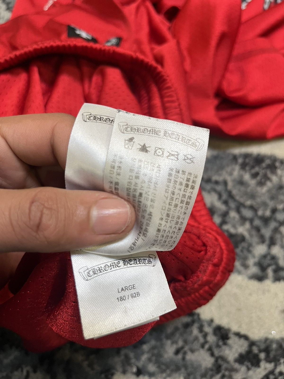 Chrome Hearts MATTY BOY X CHROME HEARTS RED MESH JERSEY SET Size US L / EU 52-54 / 3 - 10 Thumbnail