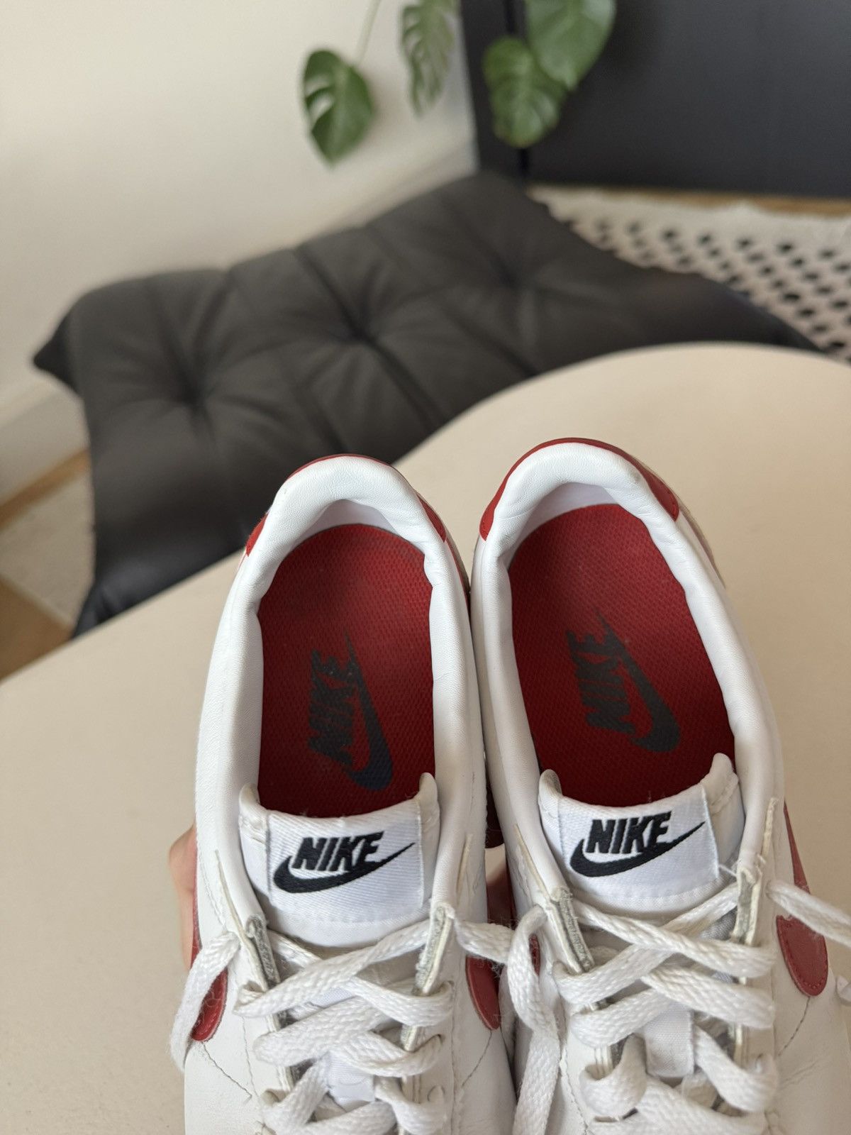 Nike Nike Cortez Basic “Forrest Gump” Leather Low Sneakers Hype Size US 7 / IT 37 - 7 Thumbnail