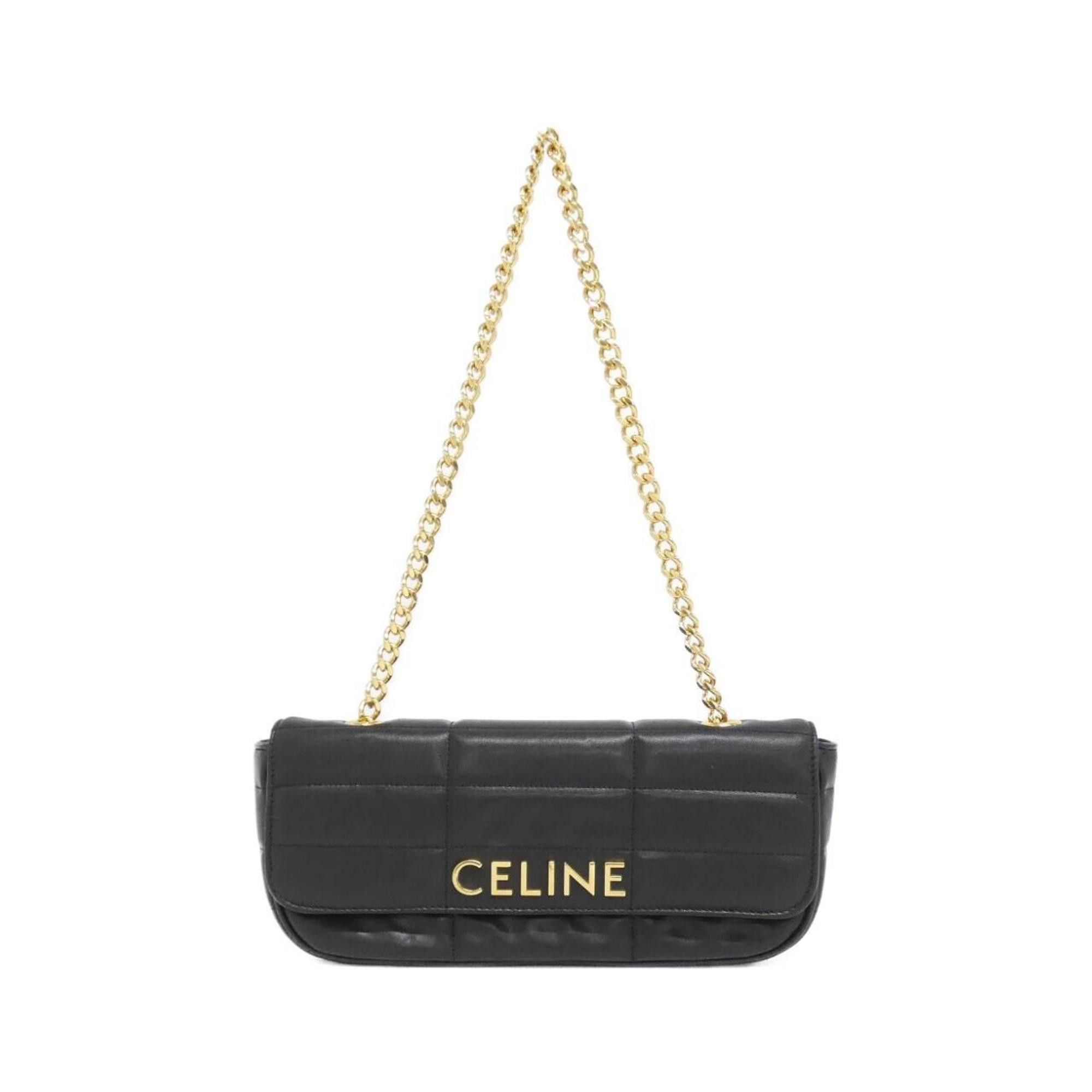 Celine 111843Epz Shoulder Bag in Black, Women's