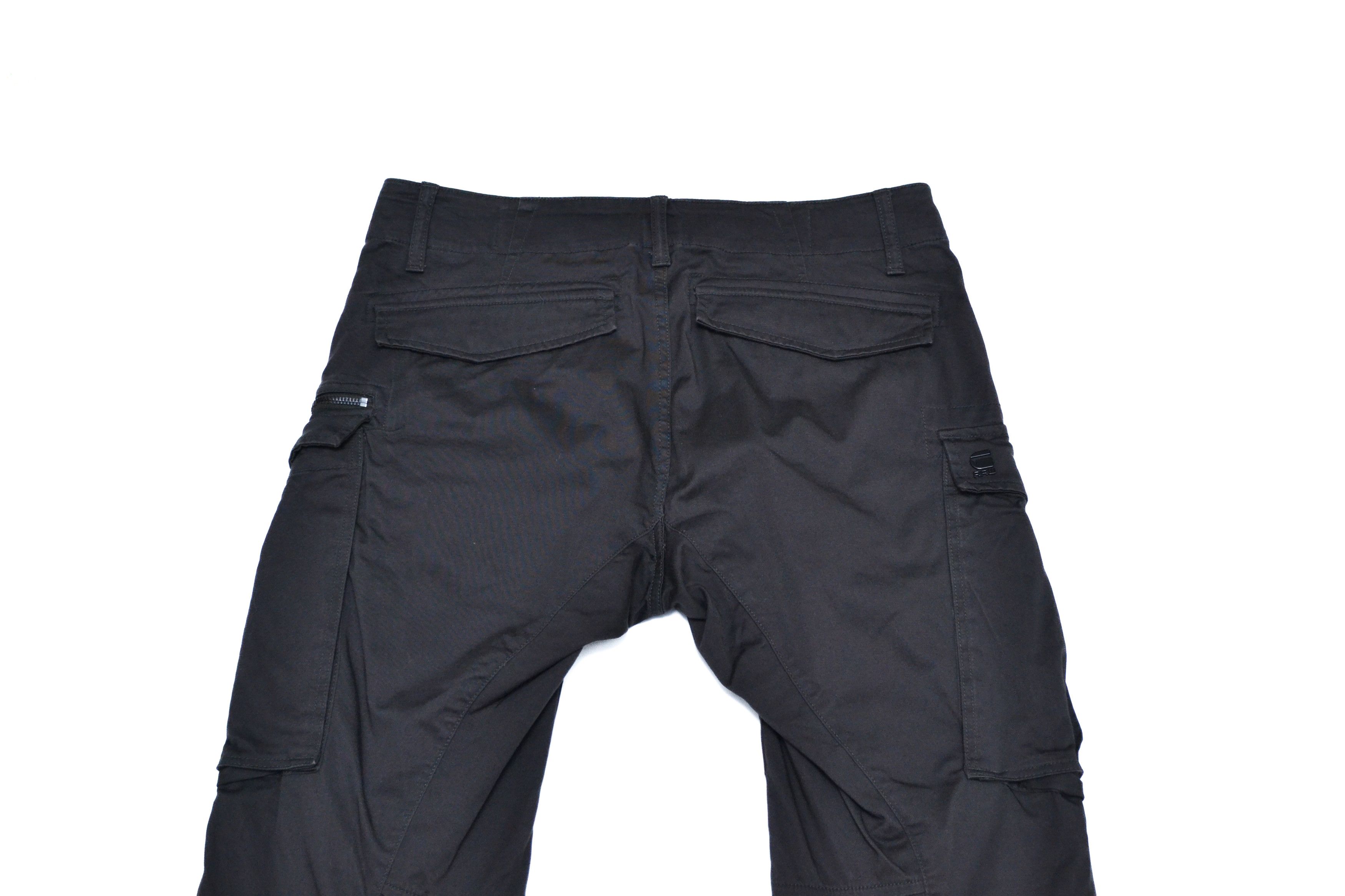 G-Star G-Star Rovic Zip 3D Straight Gray Cargo Men’s Trousers Pants Size US 31 - 7 Thumbnail