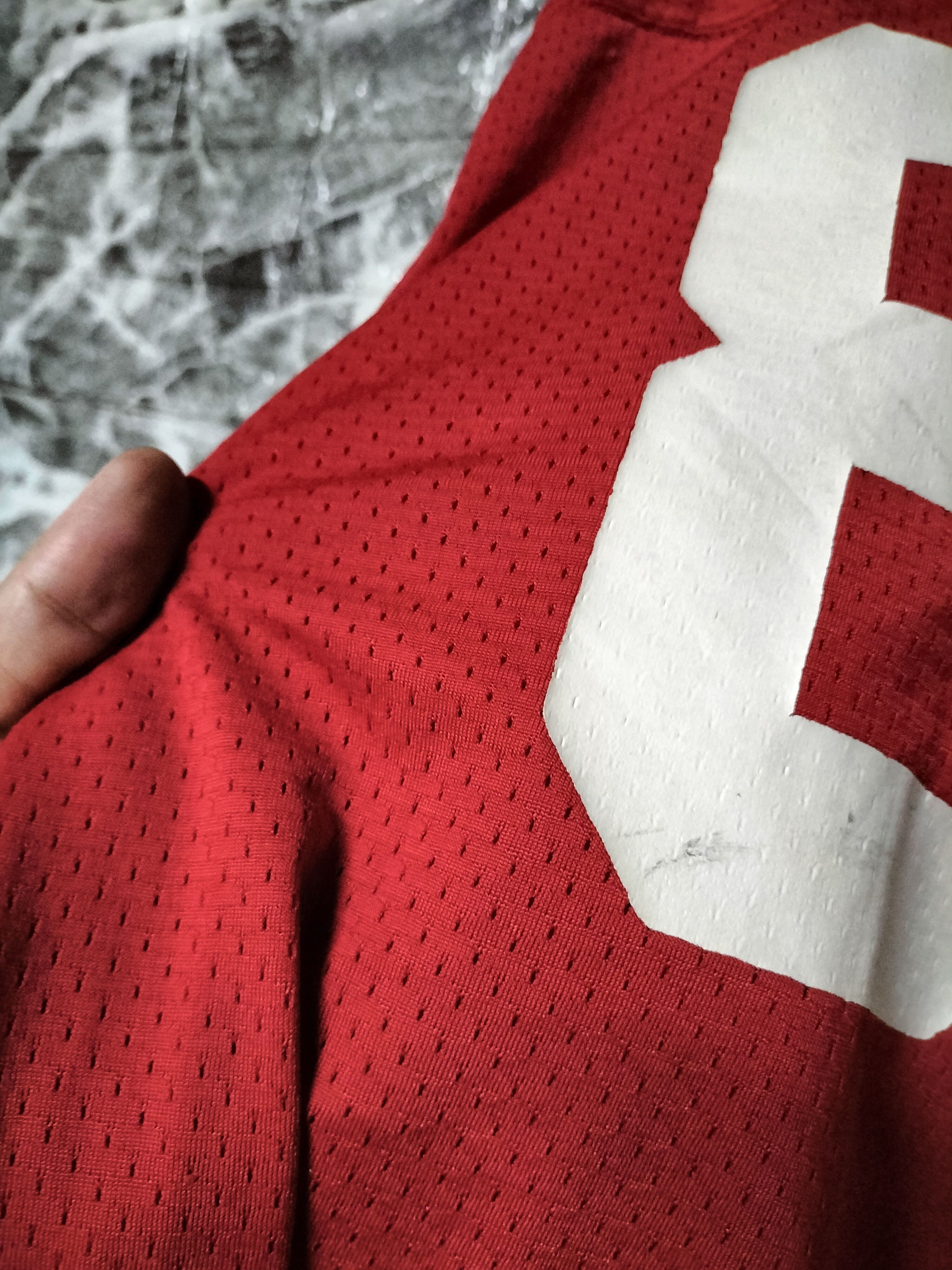 Vintage 80s American Jersey No 83 single stitch soccer Size US XL / EU 56 / 4 - 5 Thumbnail